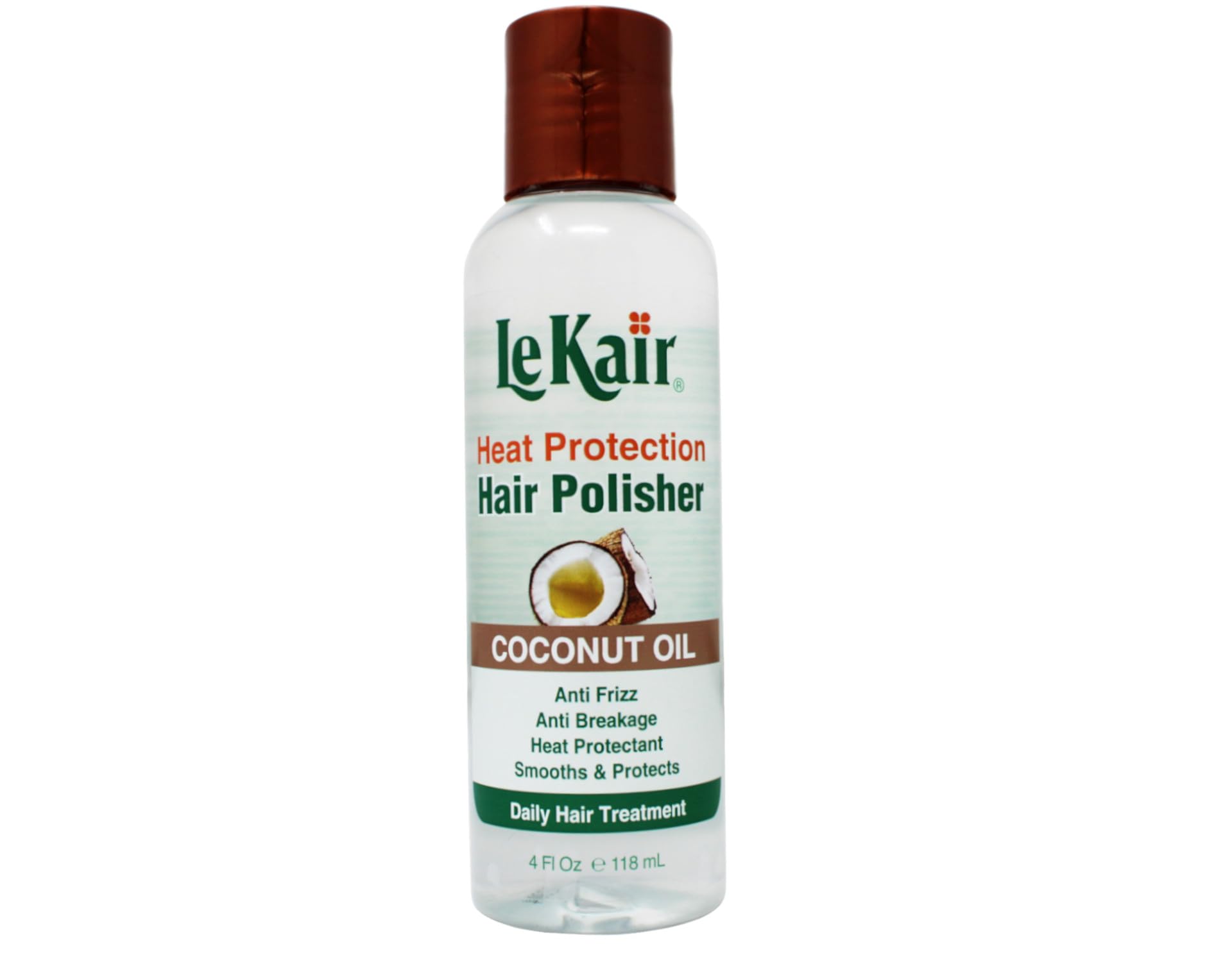 Lekair High Heat Protection Hair Polisher Coconut Oil Anti Frizz Anti Breakage - Thumbnail 3