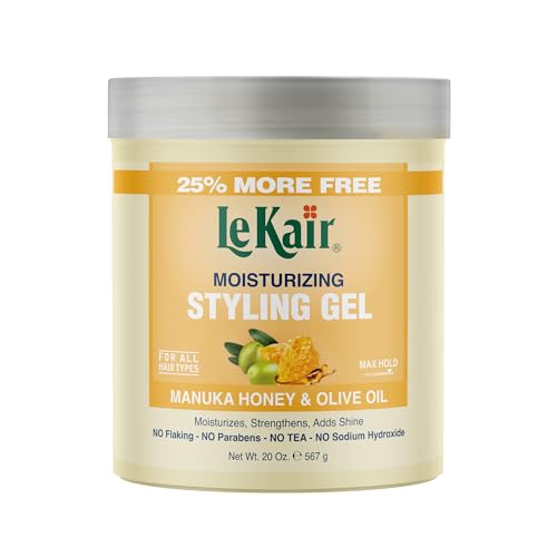 Lekair Manuka Honey Olive Oil Moisturizing Styling Gel - Thumbnail 2