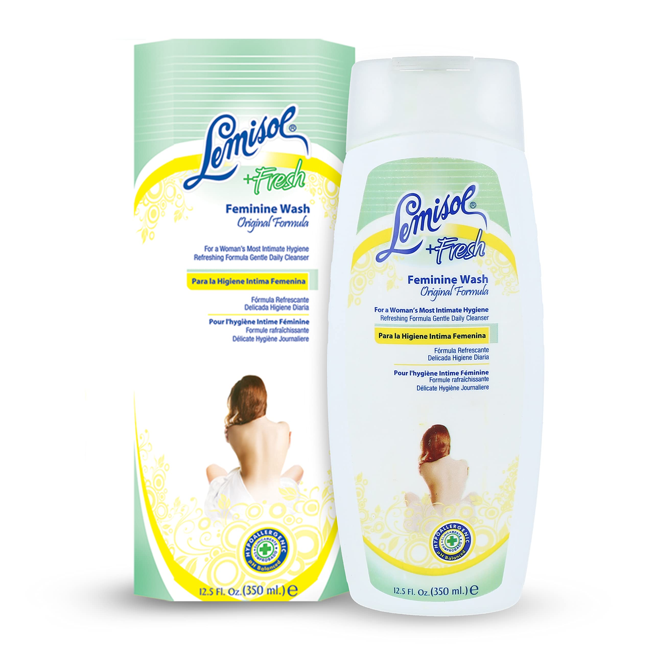 Lemisol Feminine Wash Fresh Original Formula 12.5 oz