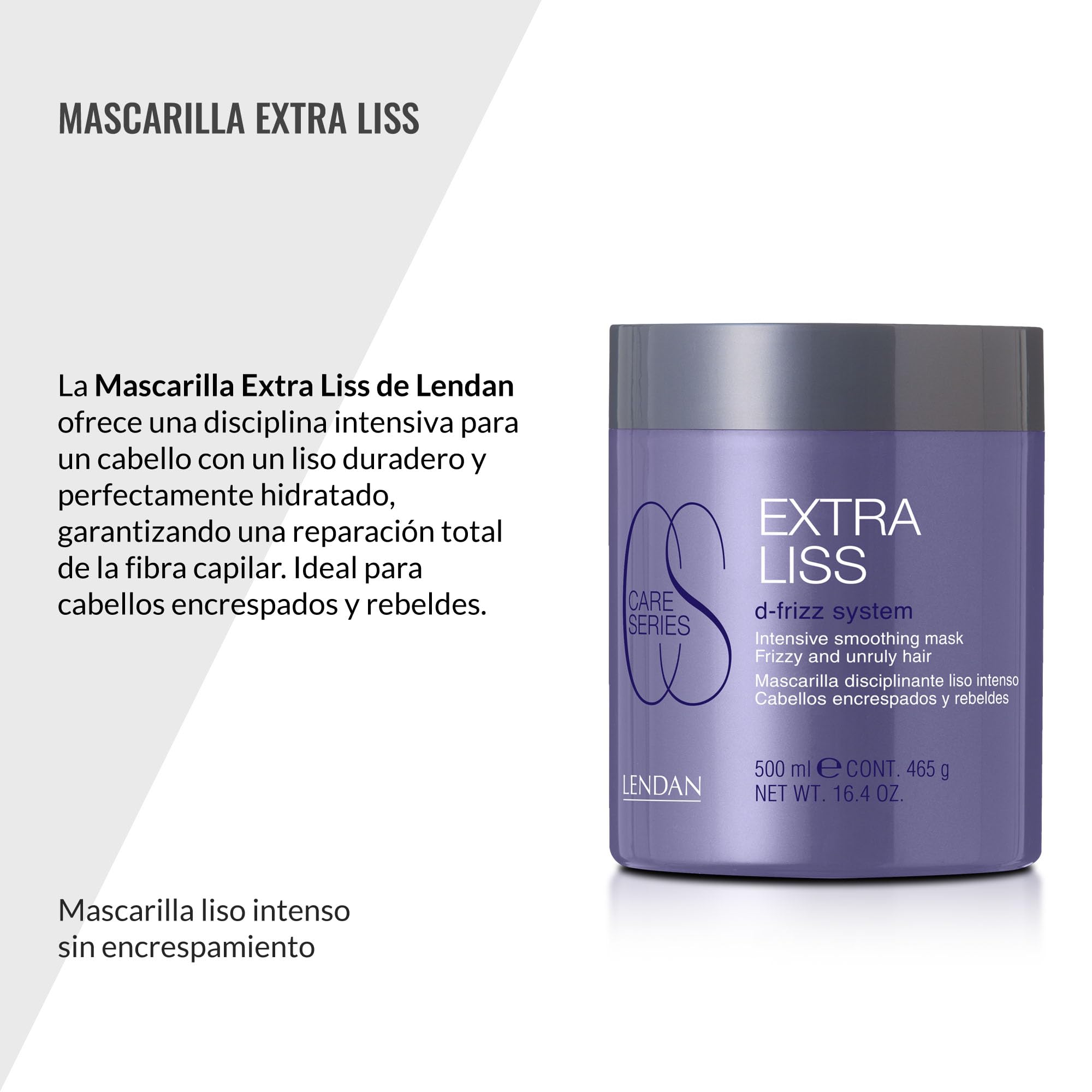 Lendan Smoothing Hair Mask Extra Liss Mask for Frizzy and Unruly Hair Hydrates - Thumbnail 2