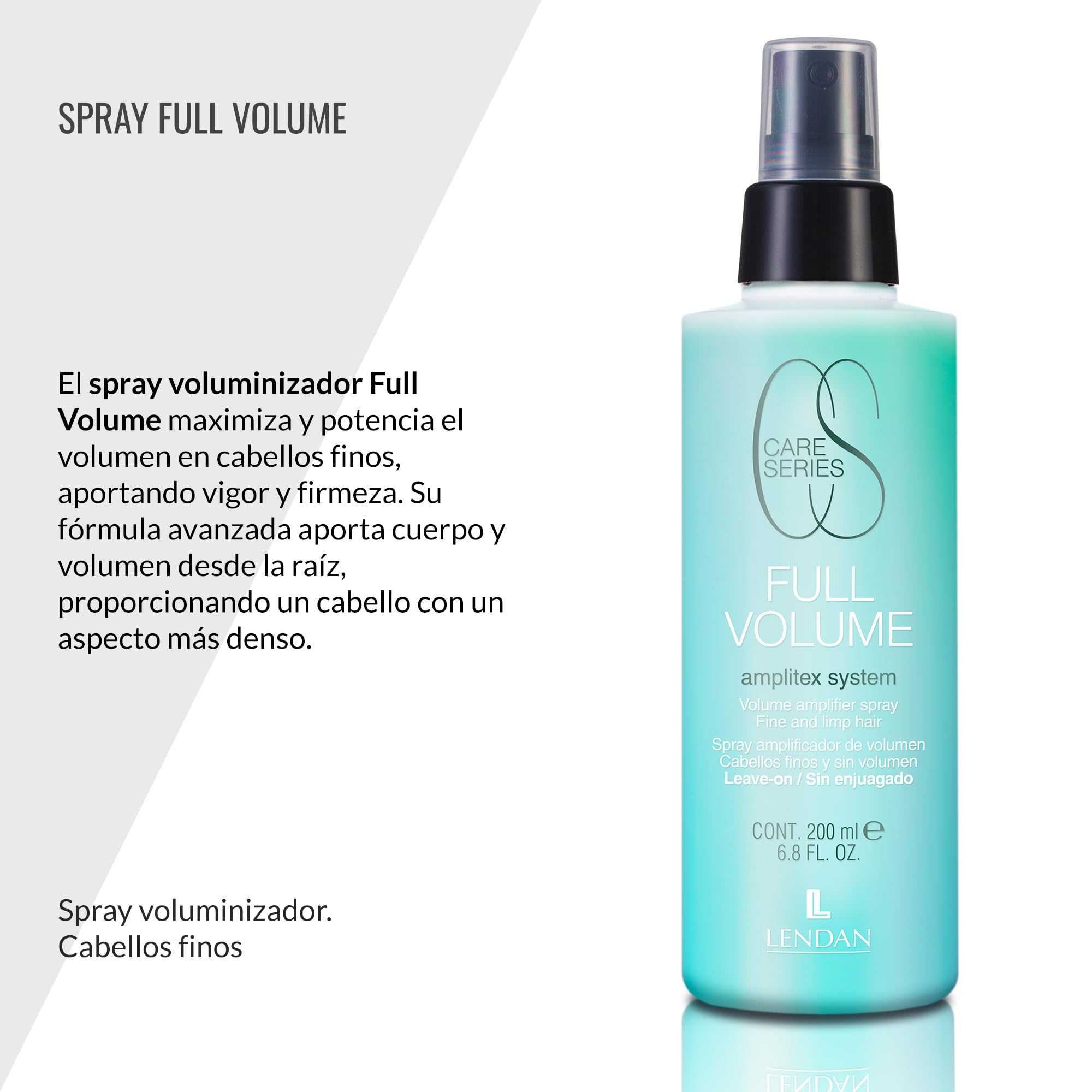 Lendan Fine Hair Volume Full Volume Volumizing Adds Strength and Firmness - Thumbnail 2