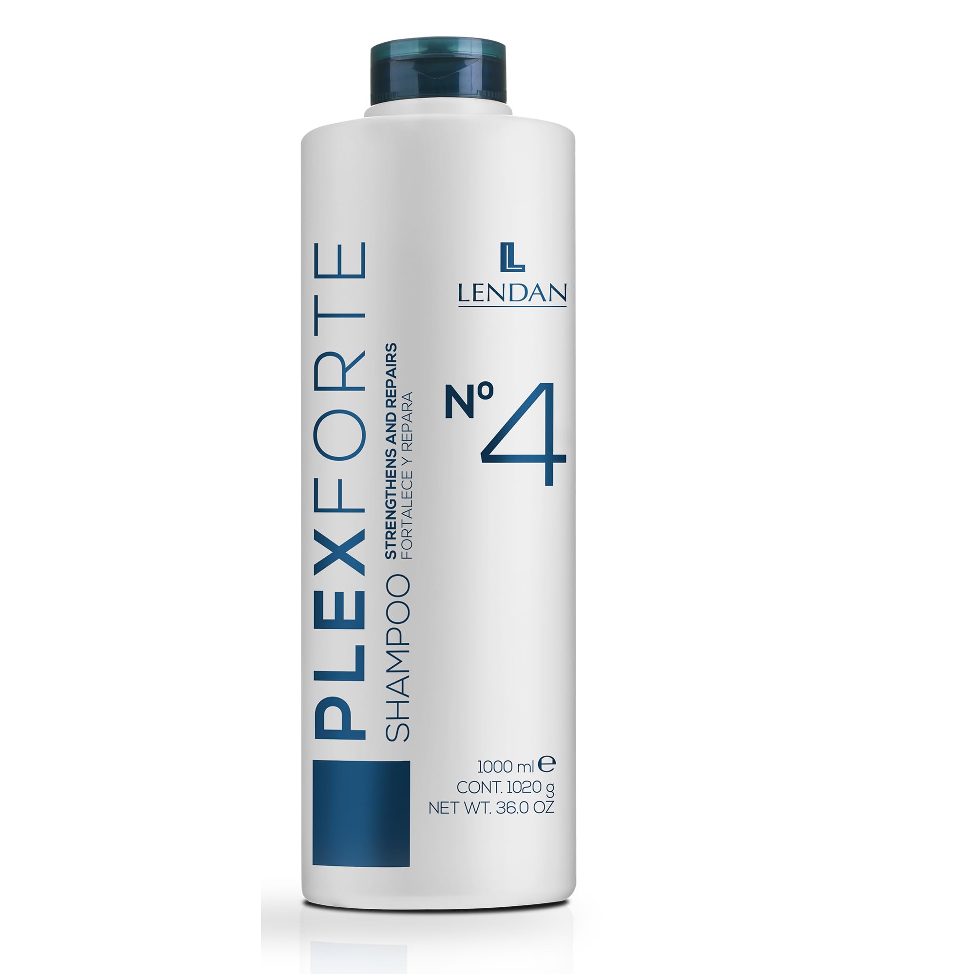 Lendan Repair Shampoo Plex Forte Nº4 Shampoo Repairs and Strengthens Hair Deep