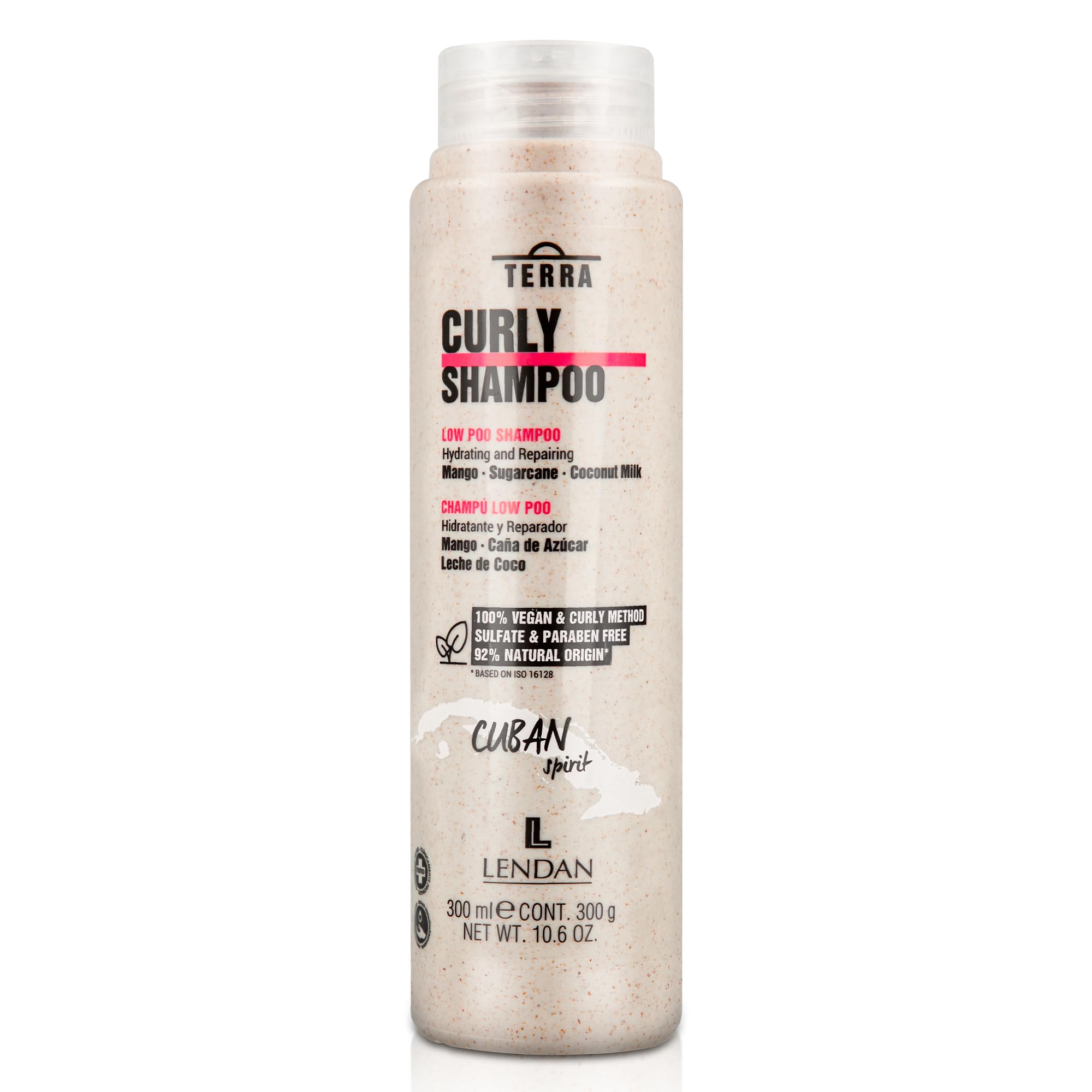 Lendan Hydrating and Repairing Shampoo Terra Curly Shampoo Low Poo for Curly