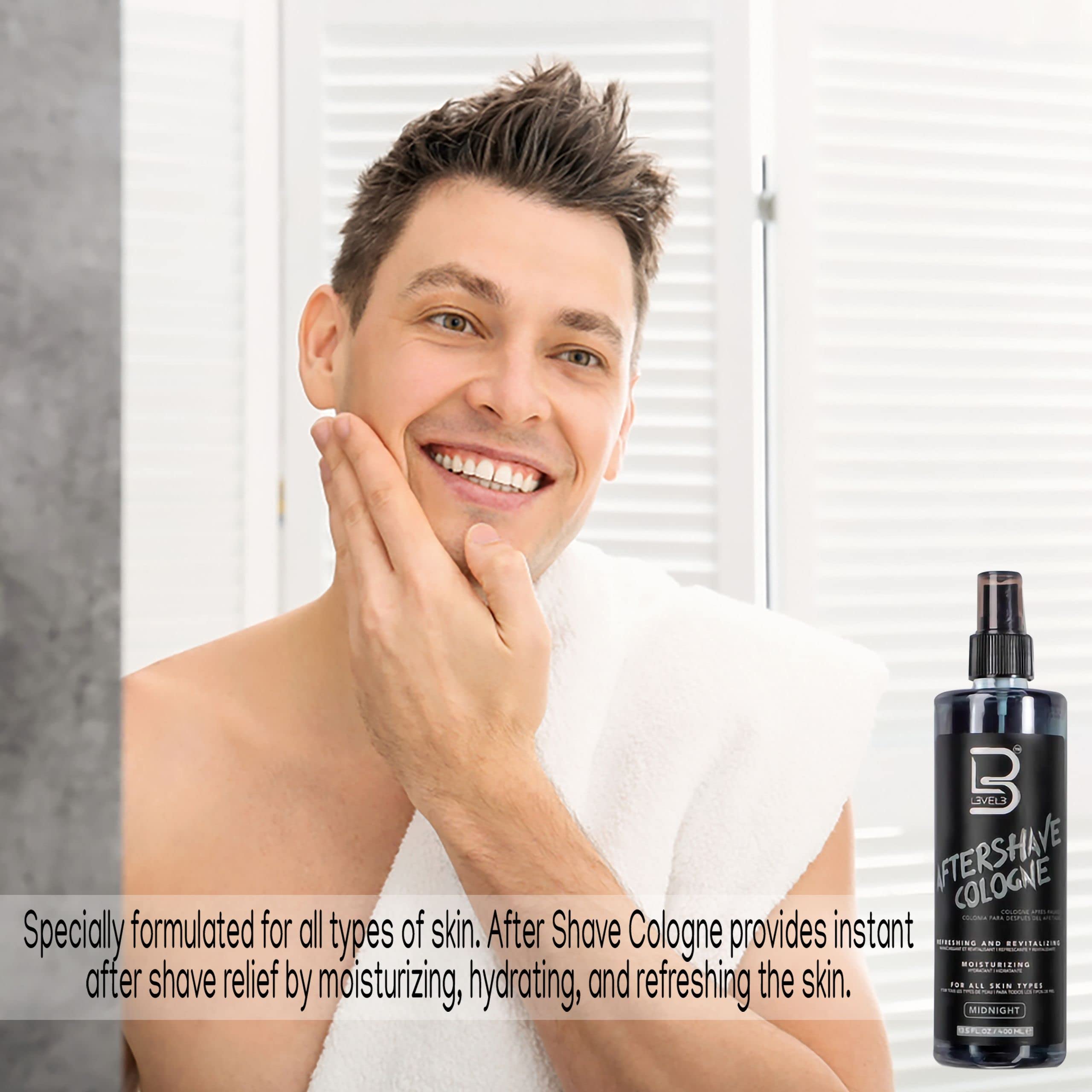 L3 Level 3 After Shave Cologne Softens Skin Refreshes and Relieves Face and - Thumbnail 3