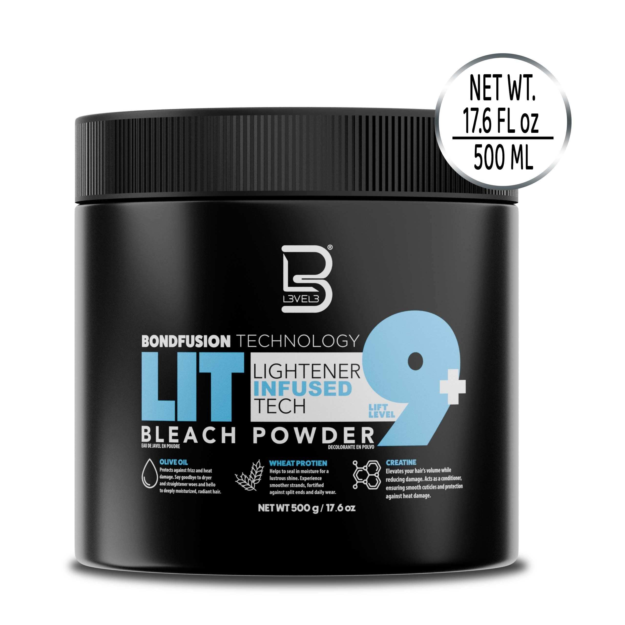 L3 Level 3 Bondfusion Lit Bleach Powder Hair Lightener With Olive Oil and Wheat - Thumbnail 2