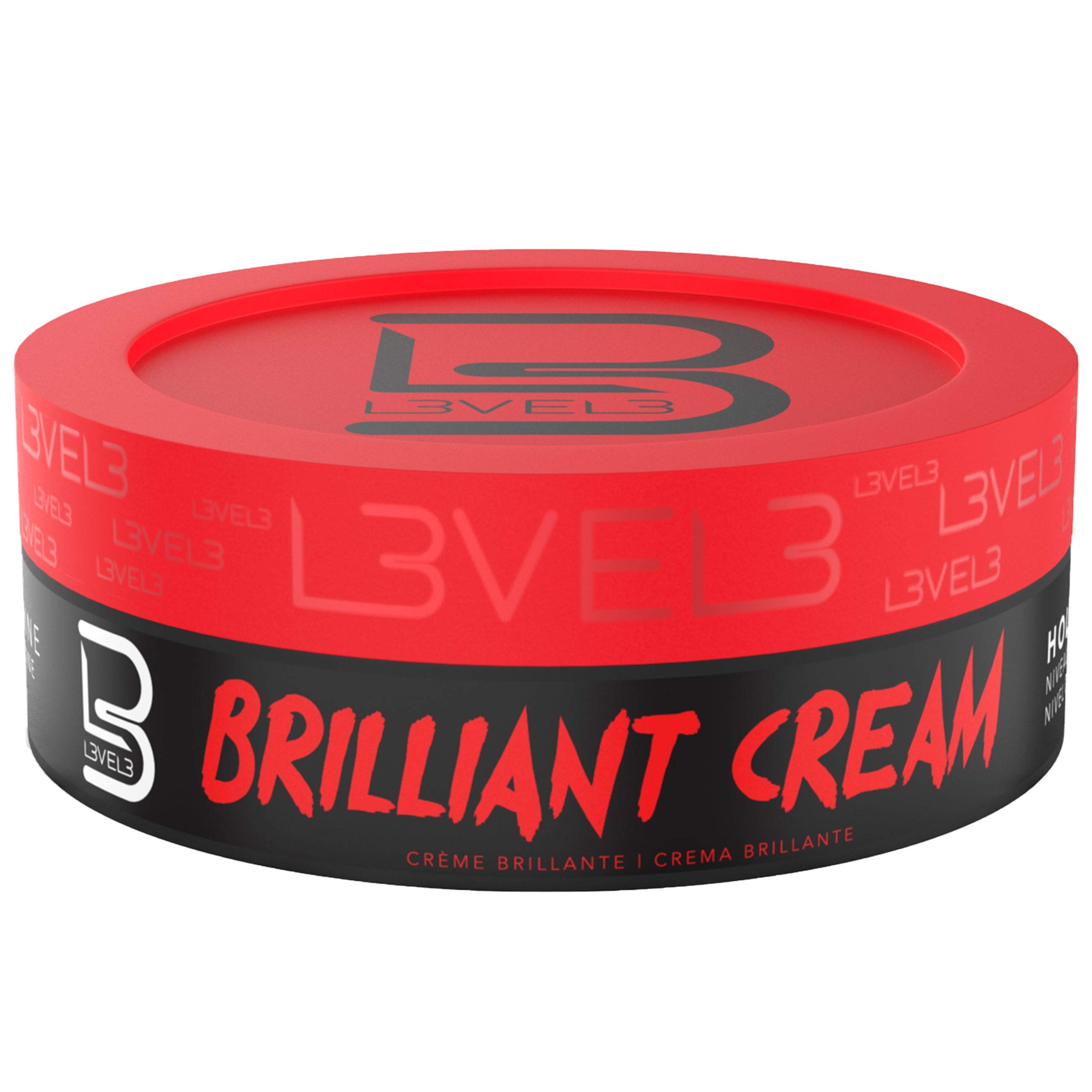 Level 3 Brilliant Cream Improves Hair Texture and Shine Delivers A Natural Hair