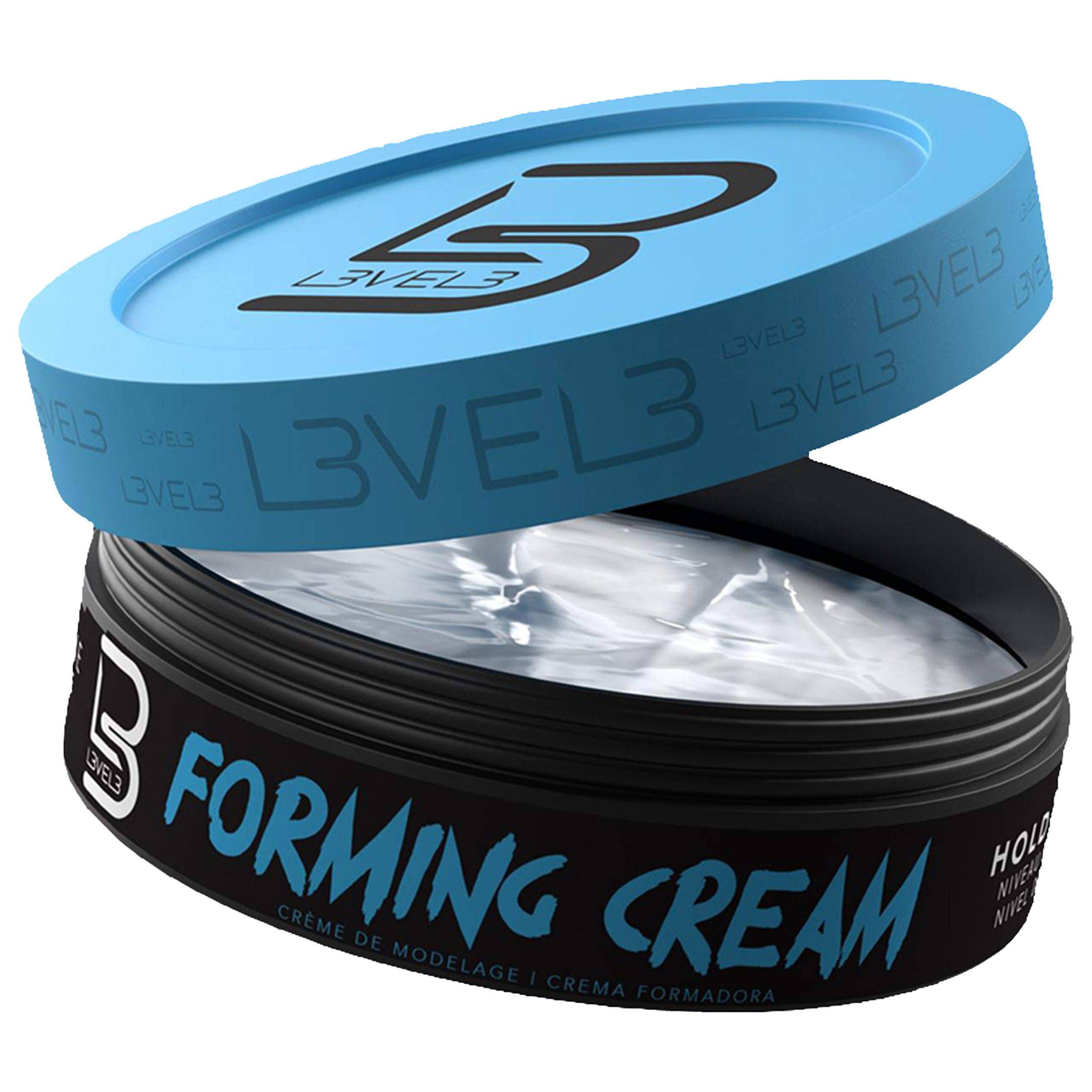 L3 Level 3 Forming Cream Natural Look Hairstyle Improves Volume No Stickiness