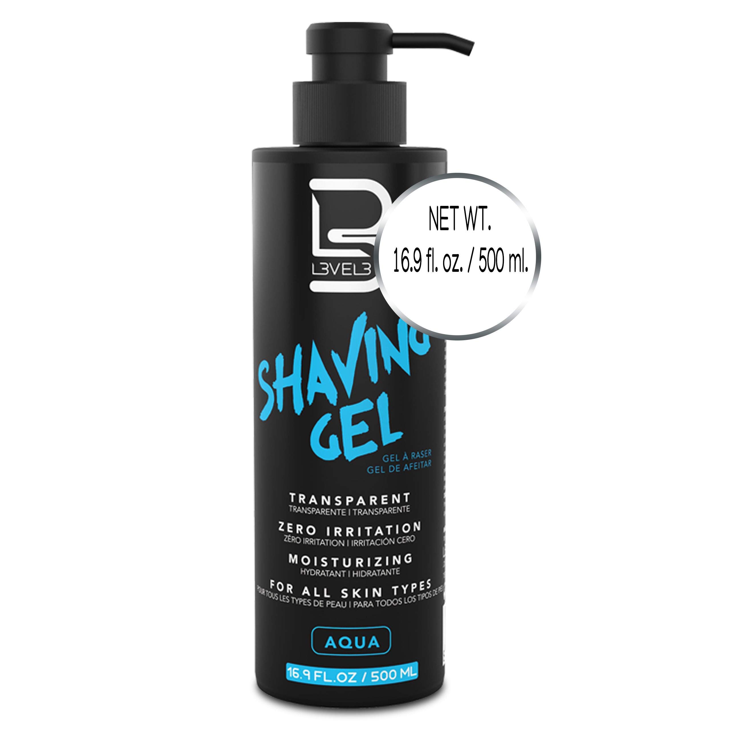 L3 Shaving Gel Straight Razor Shave Gel Non Irritating Refreshing Smell No Hot - Thumbnail 3