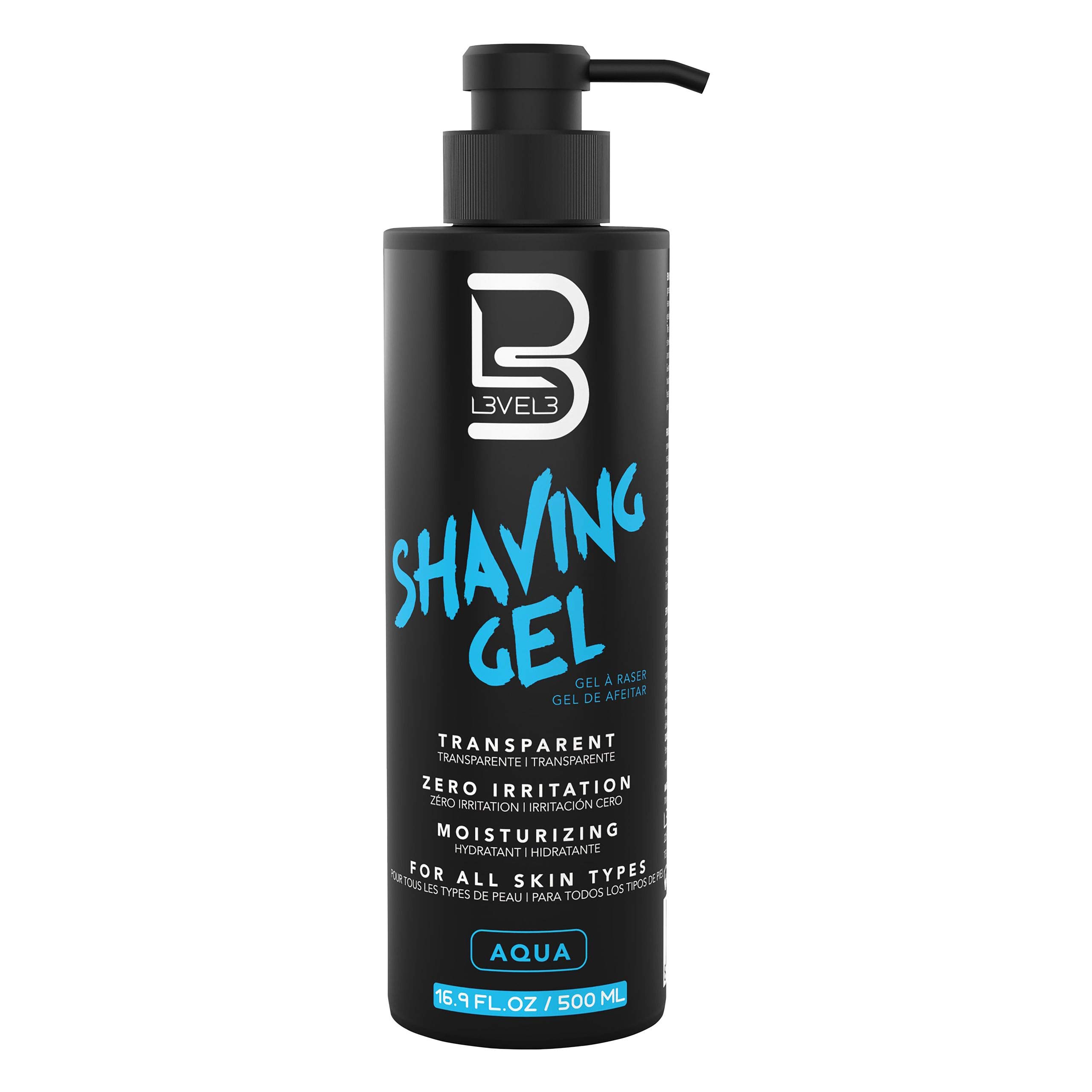 L3 Shaving Gel Straight Razor Shave Gel Non Irritating Refreshing Smell No Hot