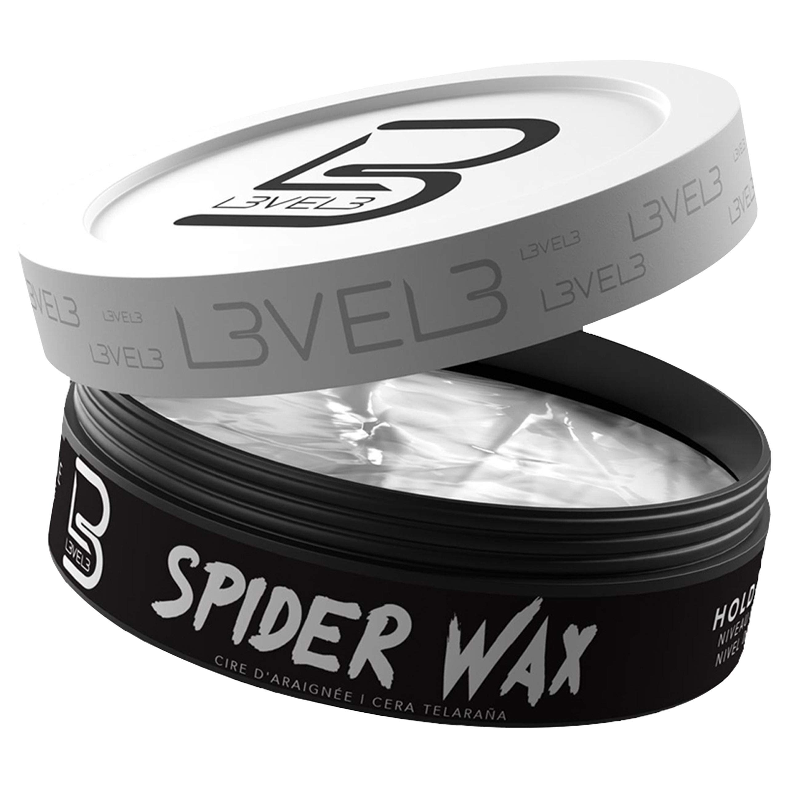 L3 Level 3 Spider Wax and Strong Hold Improve Your Hair Volume and Texture