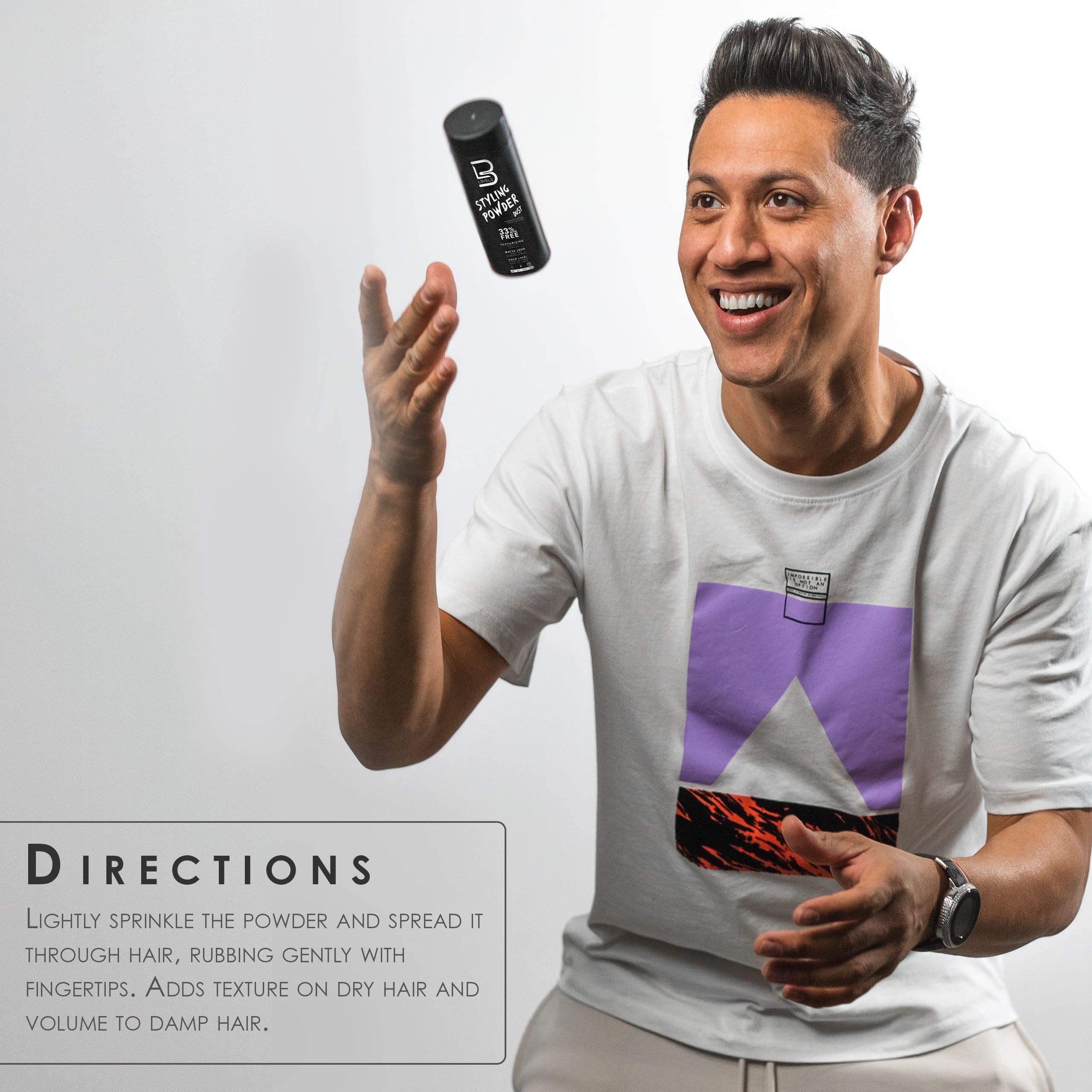 L3 Level 3 Styling Powder Natural Look Powder Easy To Apply With No Oil or - Thumbnail 2