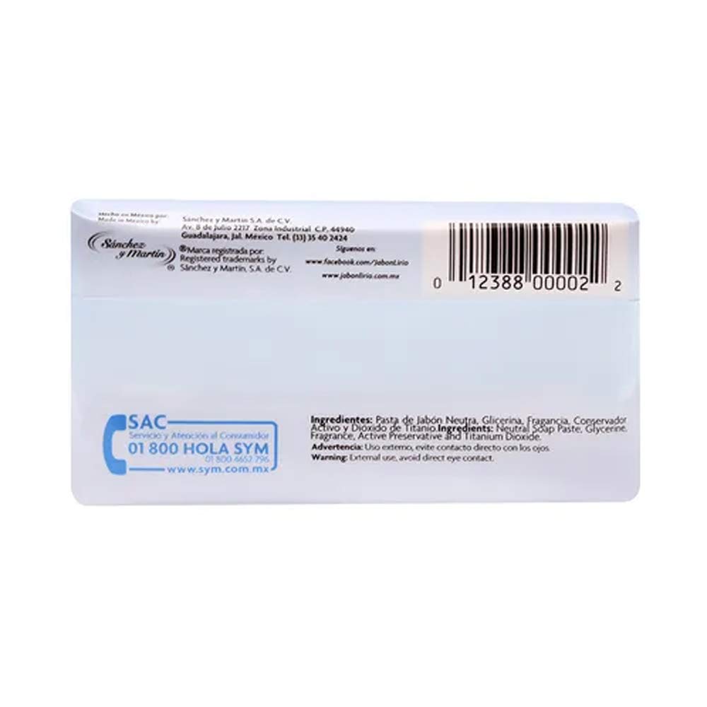 Jabon Neutro Neutral Soap Lirio for Facial Use With Crema la Milagrosa and Tia - Thumbnail 3