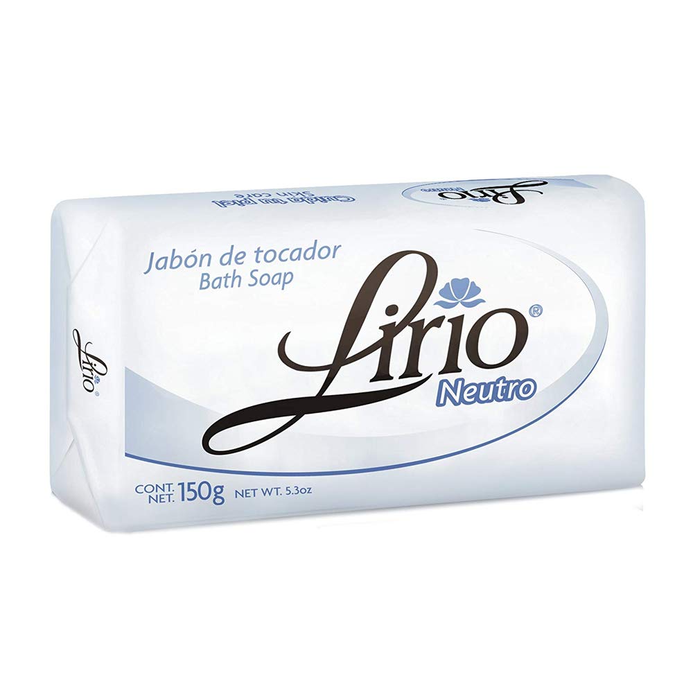 Jabon Neutro Neutral Soap Lirio for Facial Use With Crema la Milagrosa and Tia