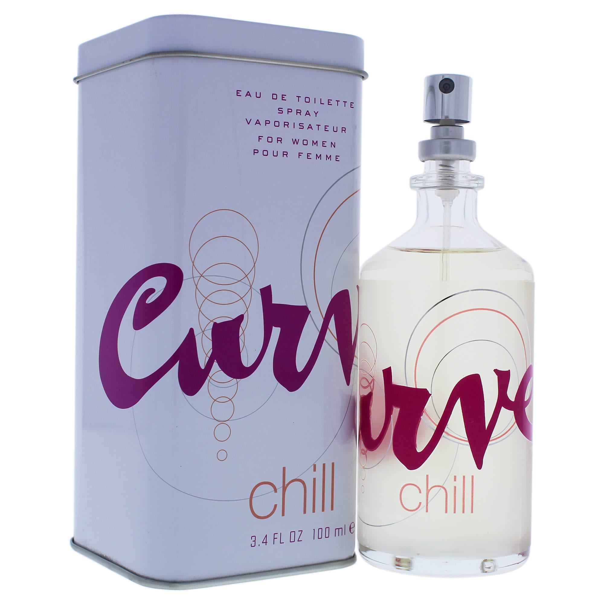 Curve Chill For Women EDT 3.4 oz