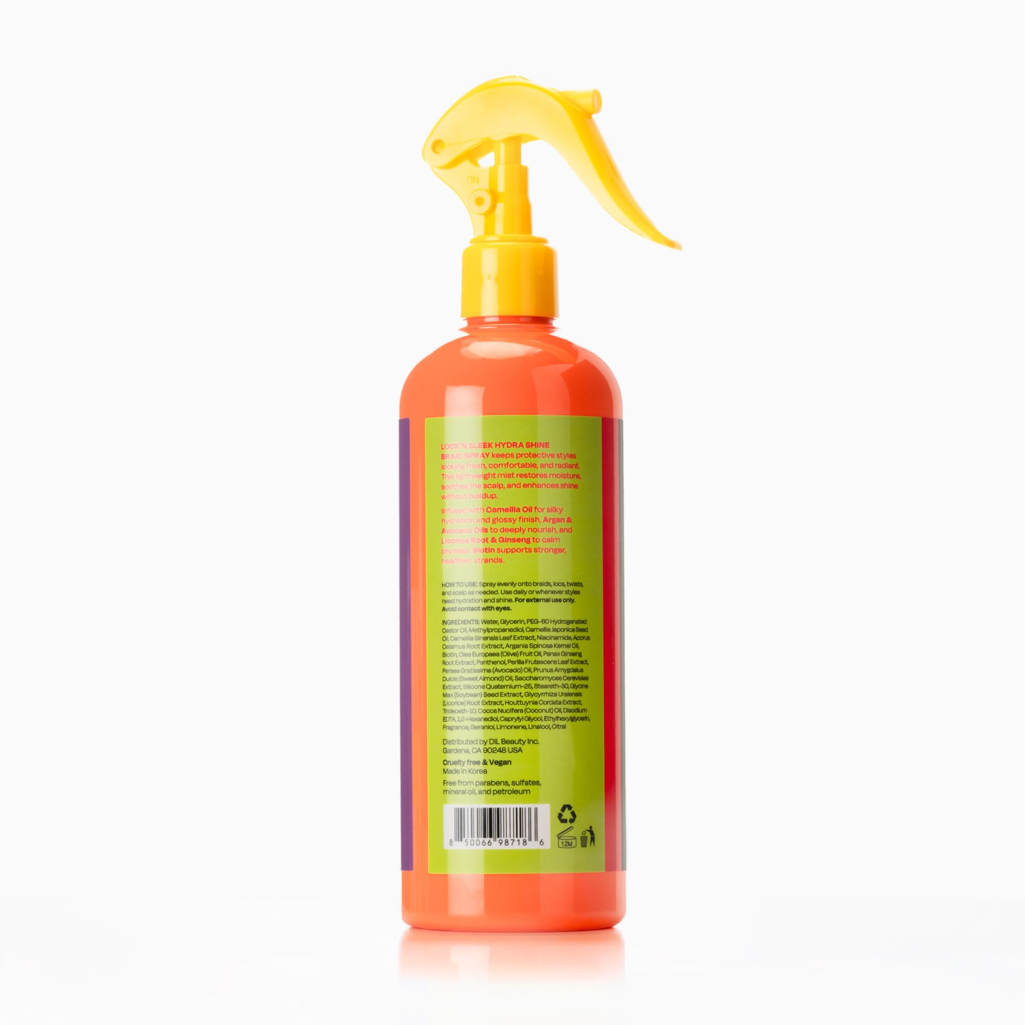 Lock'n Sleek Hydra Shine Braid Alleviates Itchy Dry Scalp Moisturizes High - Thumbnail 2