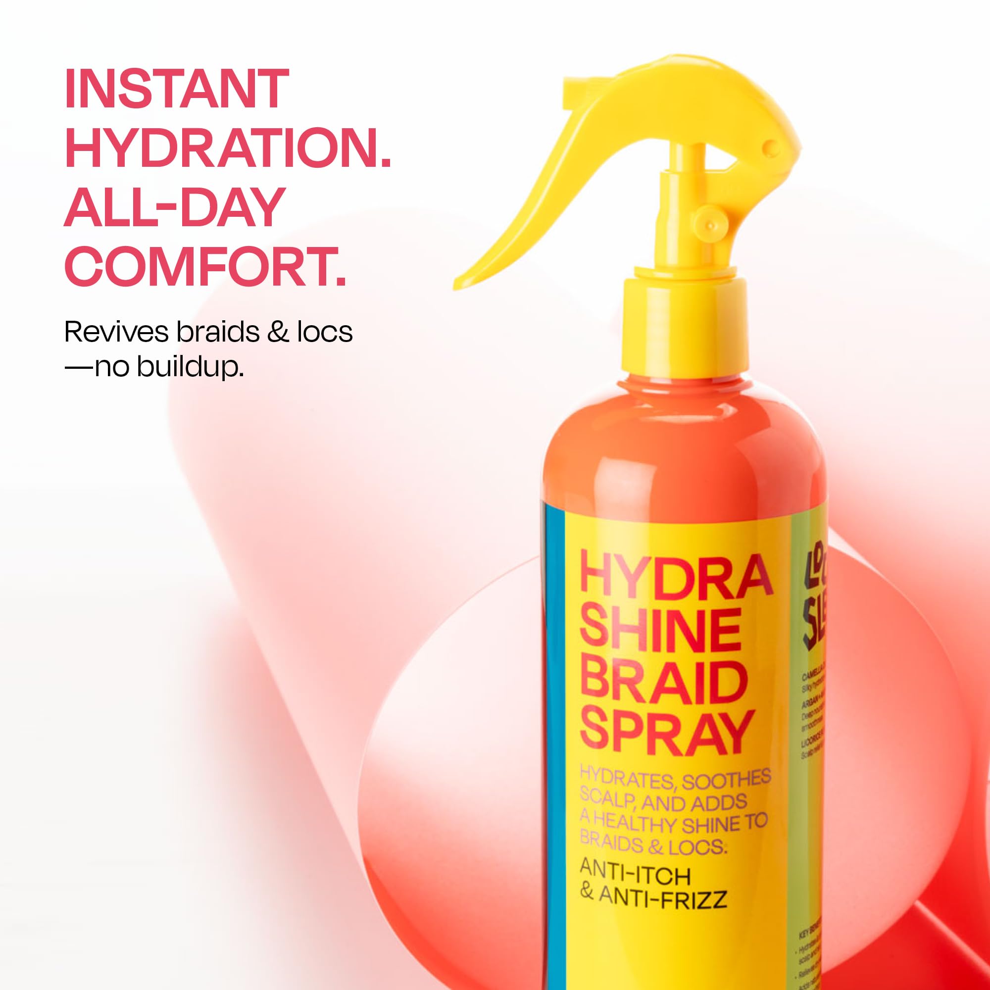 Lock'n Sleek Hydra Shine Braid Alleviates Itchy Dry Scalp Moisturizes High - Thumbnail 3