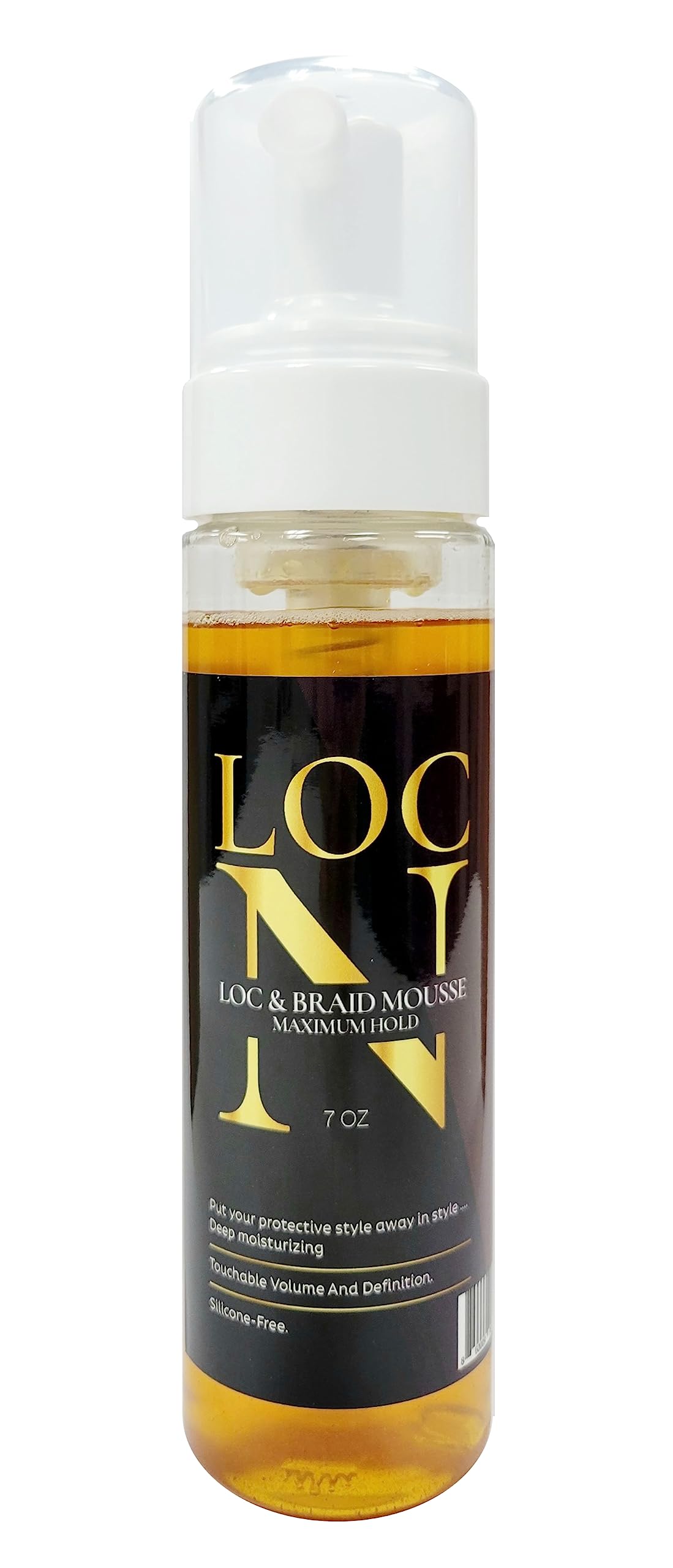 Loc N Loc Braid Mousse Maximum Hold 7 oz