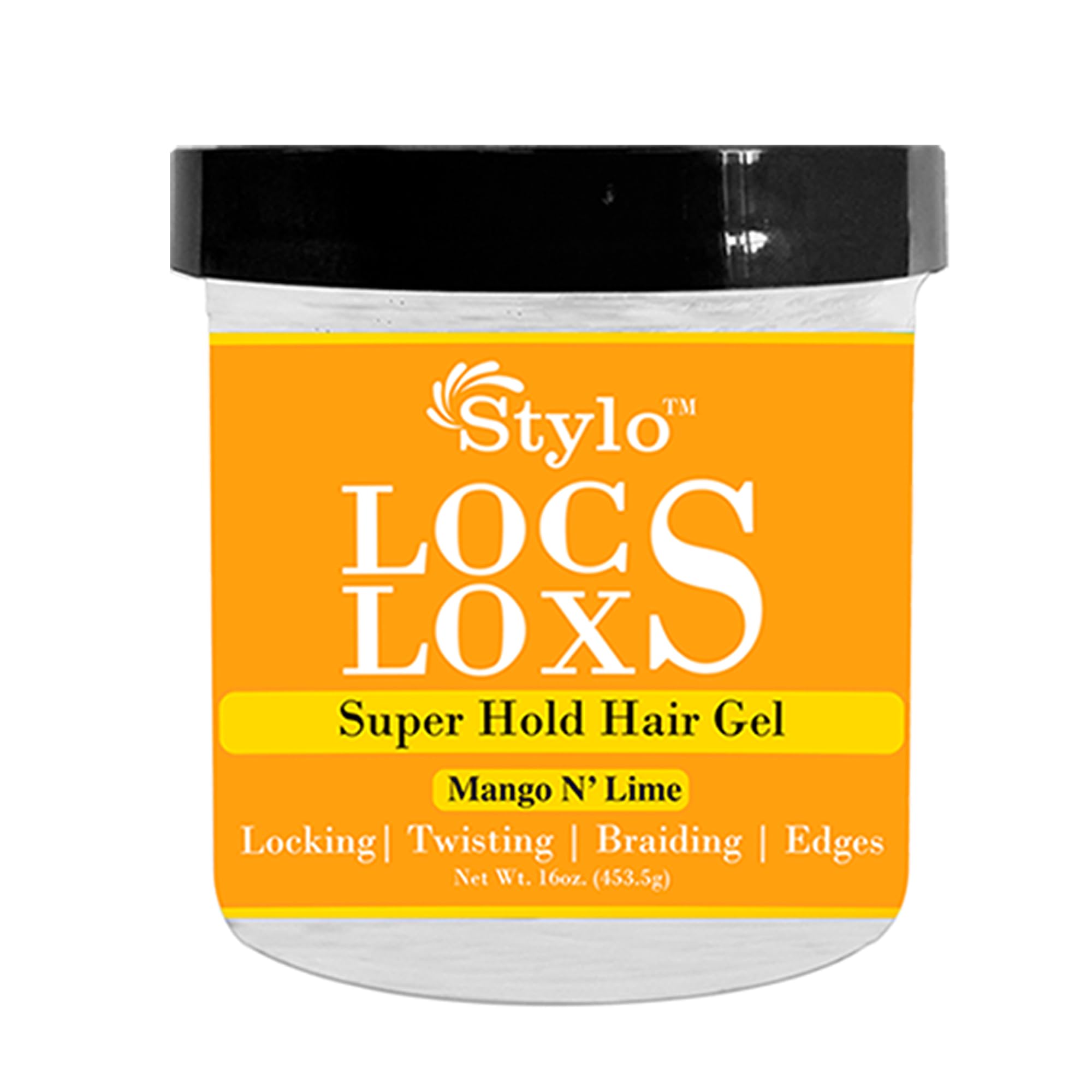 J.amila Stylo Locs Loxs Super Hold Hair Gel Mango N' Lime Infused Styling Gel