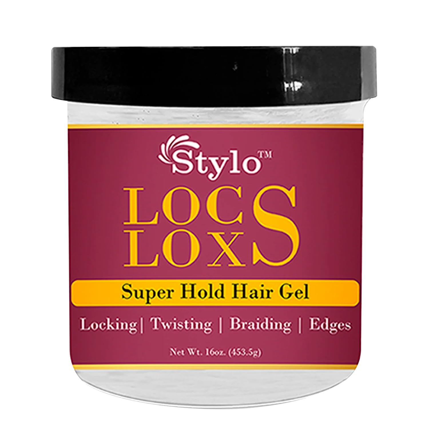 J. Amila Styling Gel High Hold Loc Gel for Dreads and Braids Locking Twisting