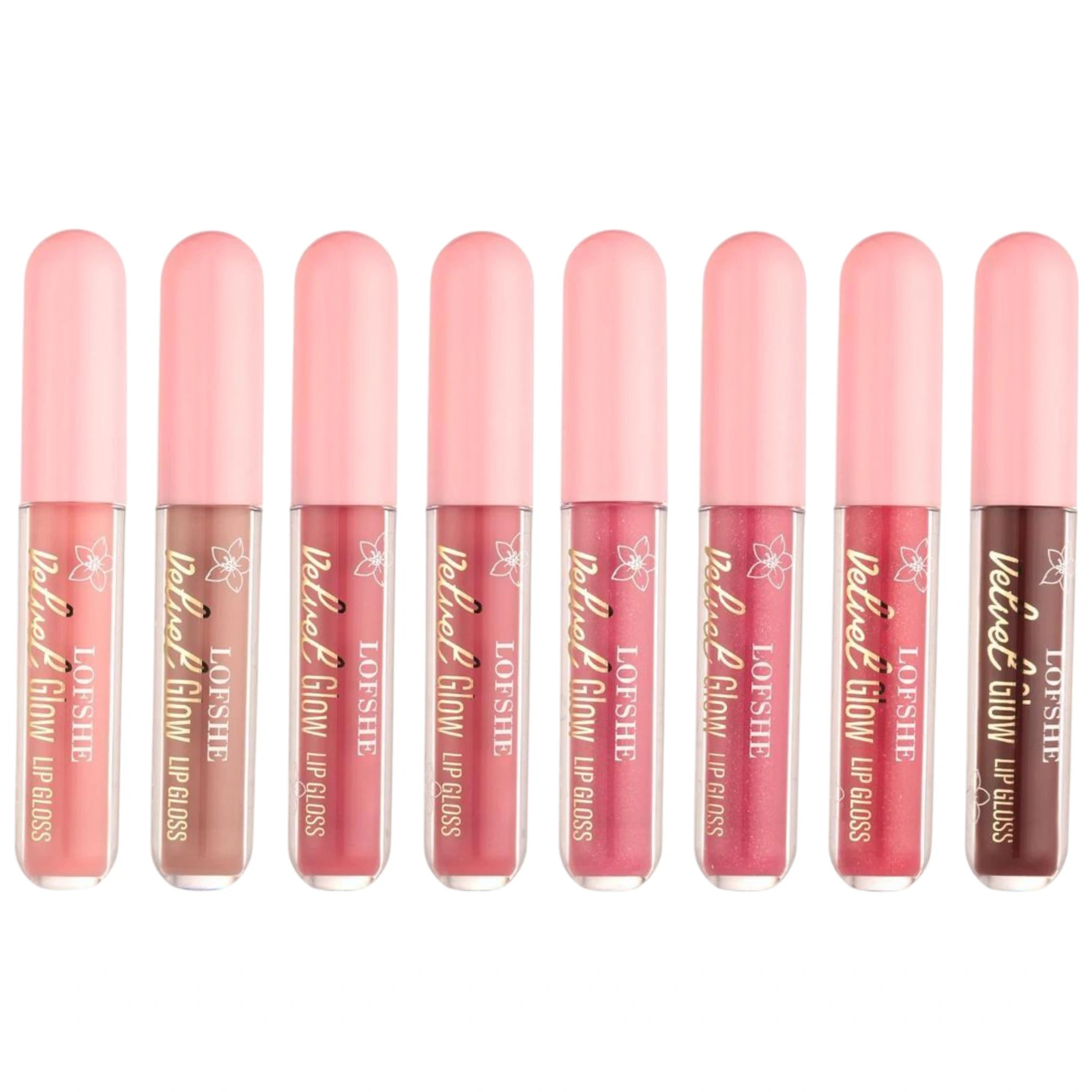 (48-pack) LOFSHE Velvet Glow LipGloss (LF01) - Thumbnail 2