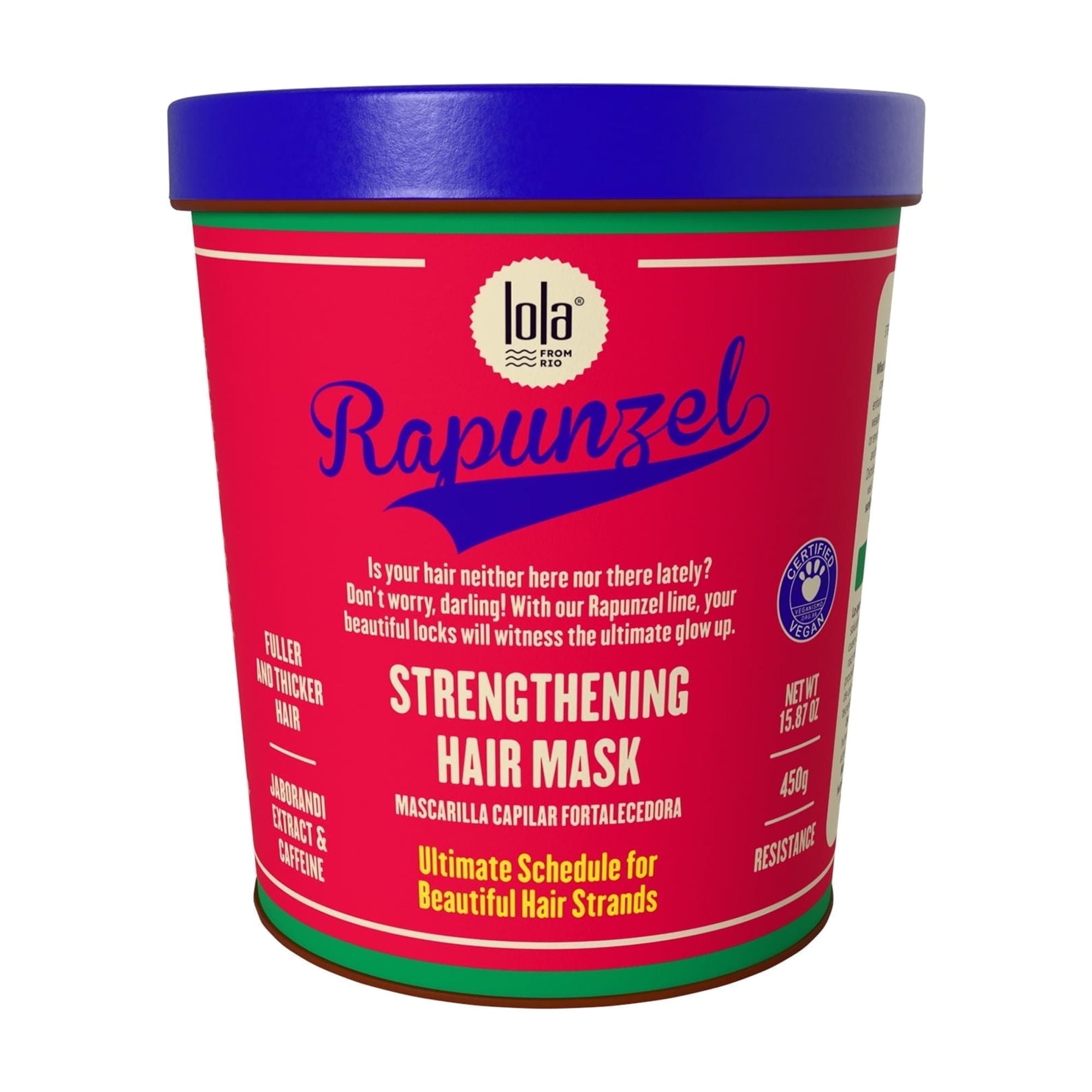 Lola From Rio Rapunzel Strengthening Hair Mask for Hair Growth Simulation 15.87