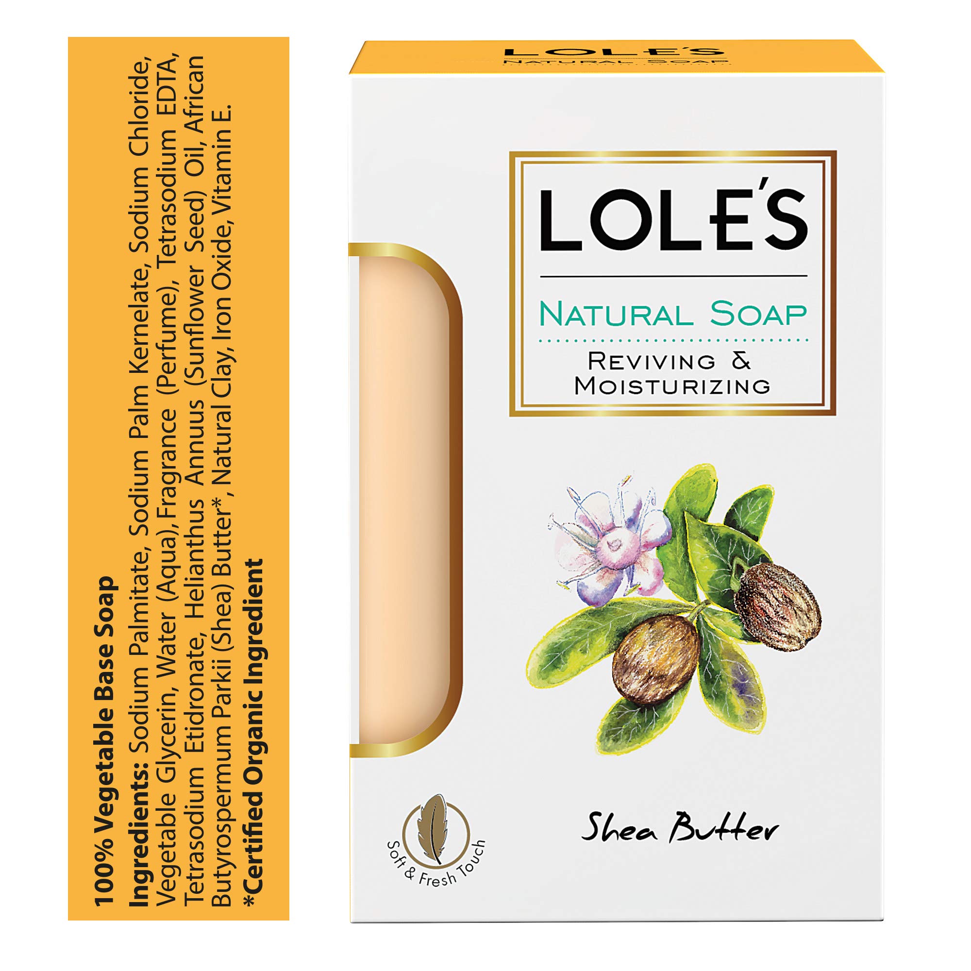 Lole's Bar of Shea Butter Luxury Soap - Thumbnail 2