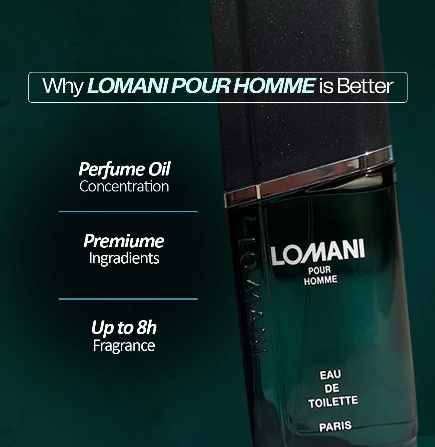 Lomani / EDT 100 ml (3.3 oz) - Thumbnail 3