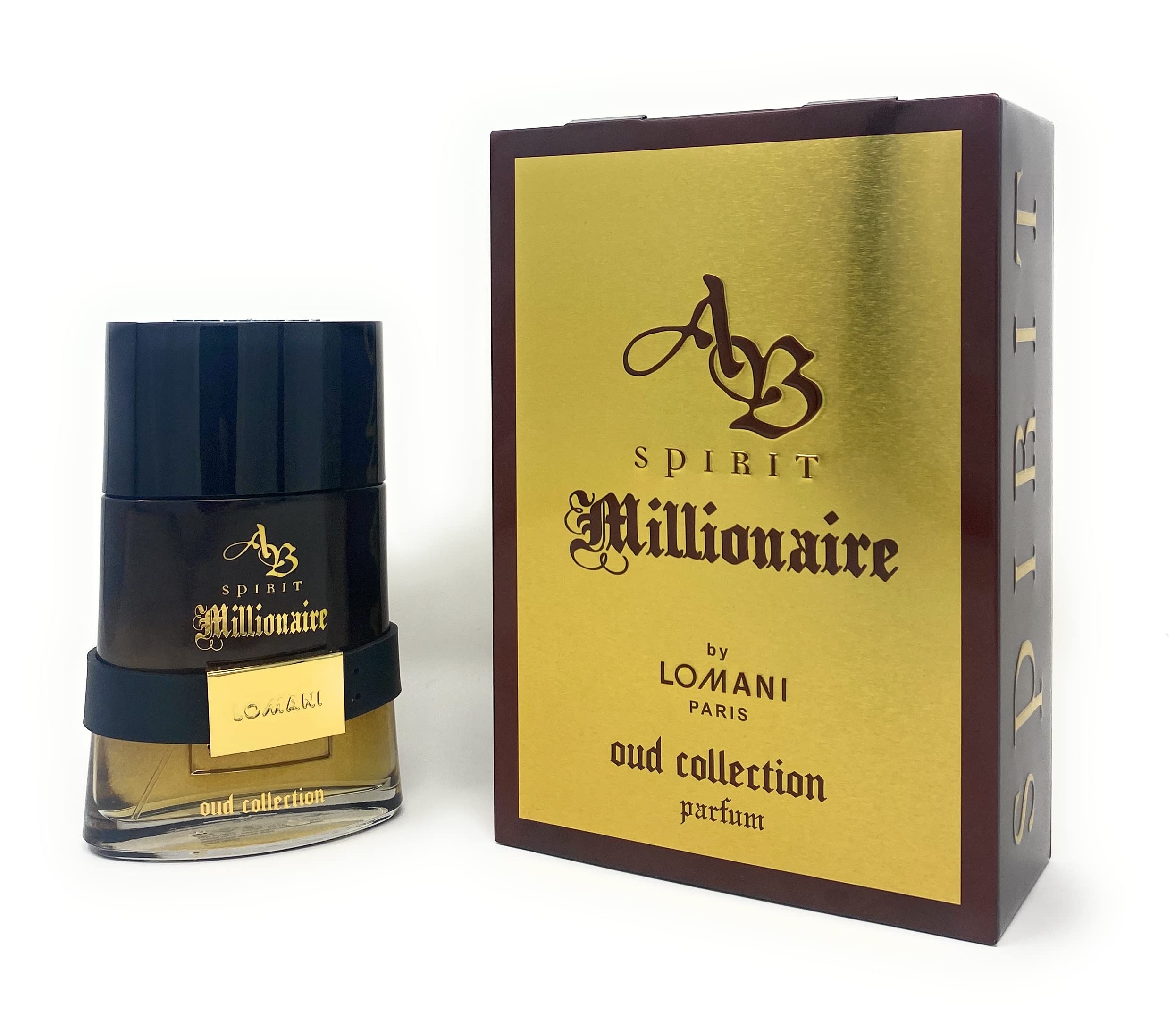 Ab Spirit Millionaire Oud Collection By Lomani Parfum For Men 3.3 oz - Thumbnail 2