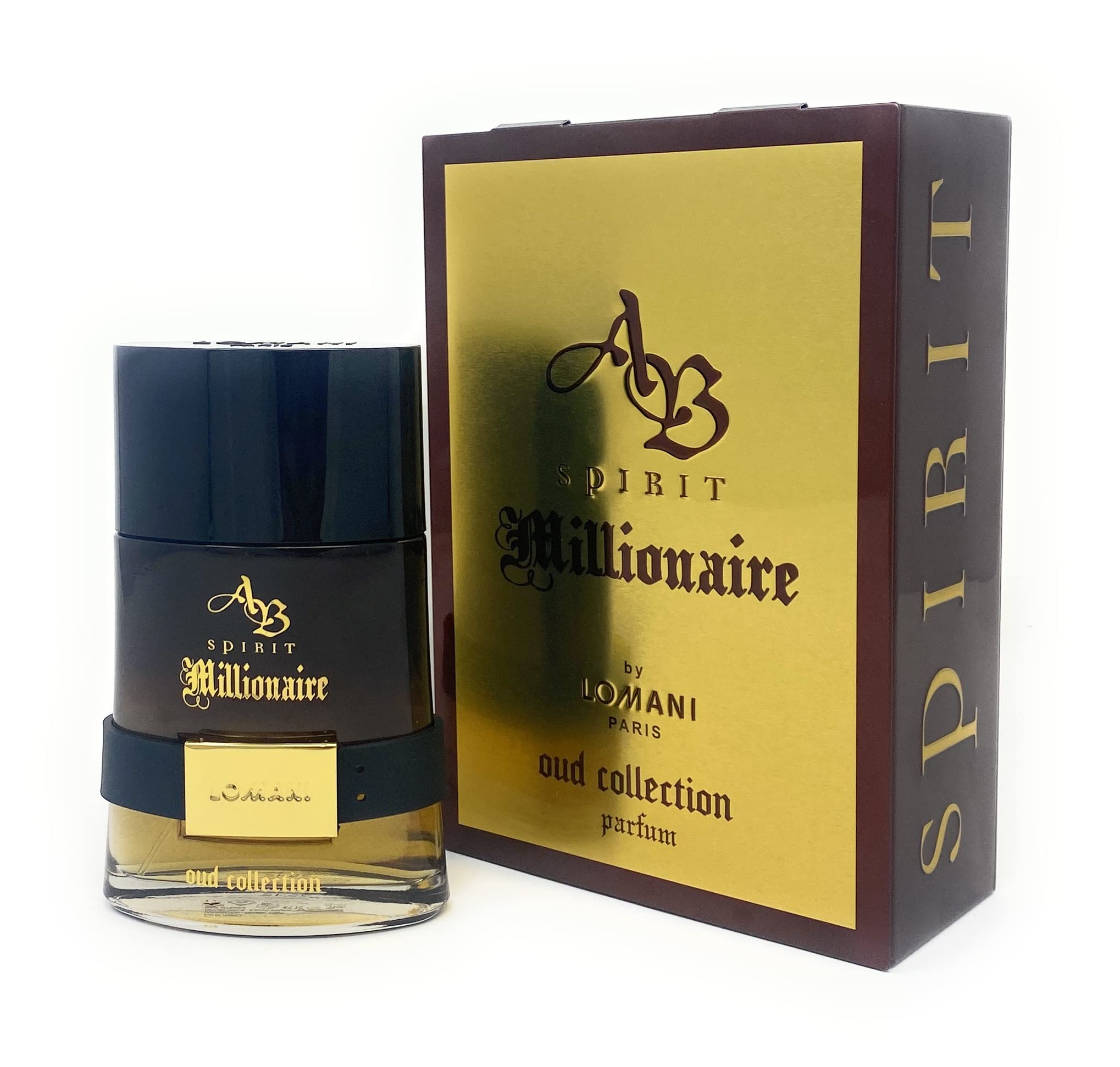 Ab Spirit Millionaire Oud Collection By Lomani Parfum For Men 3.3 oz - Thumbnail 3