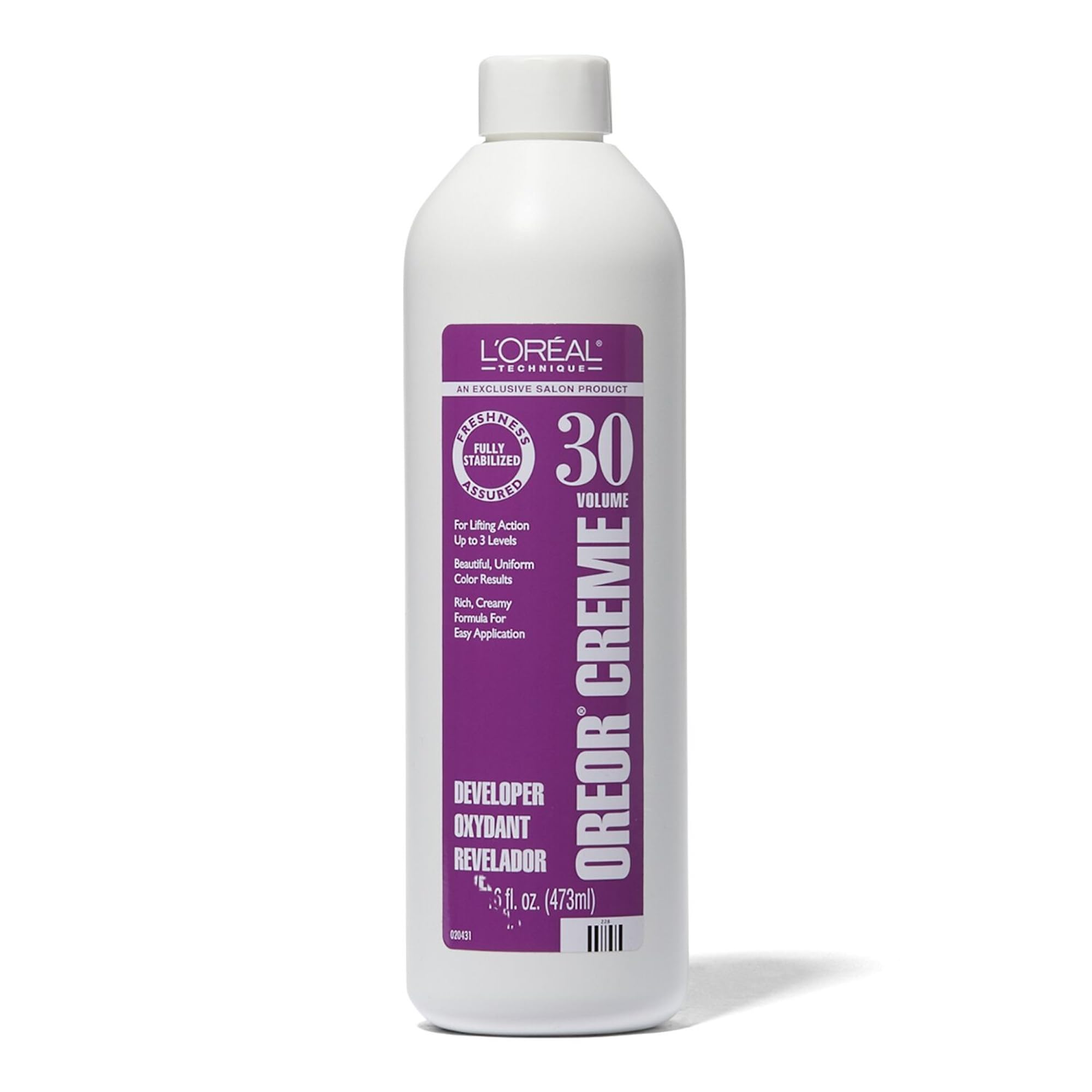 L'oreal Technique Oreor 30 Volume Developer Hair Color Developer Creamy Formula - Thumbnail 2