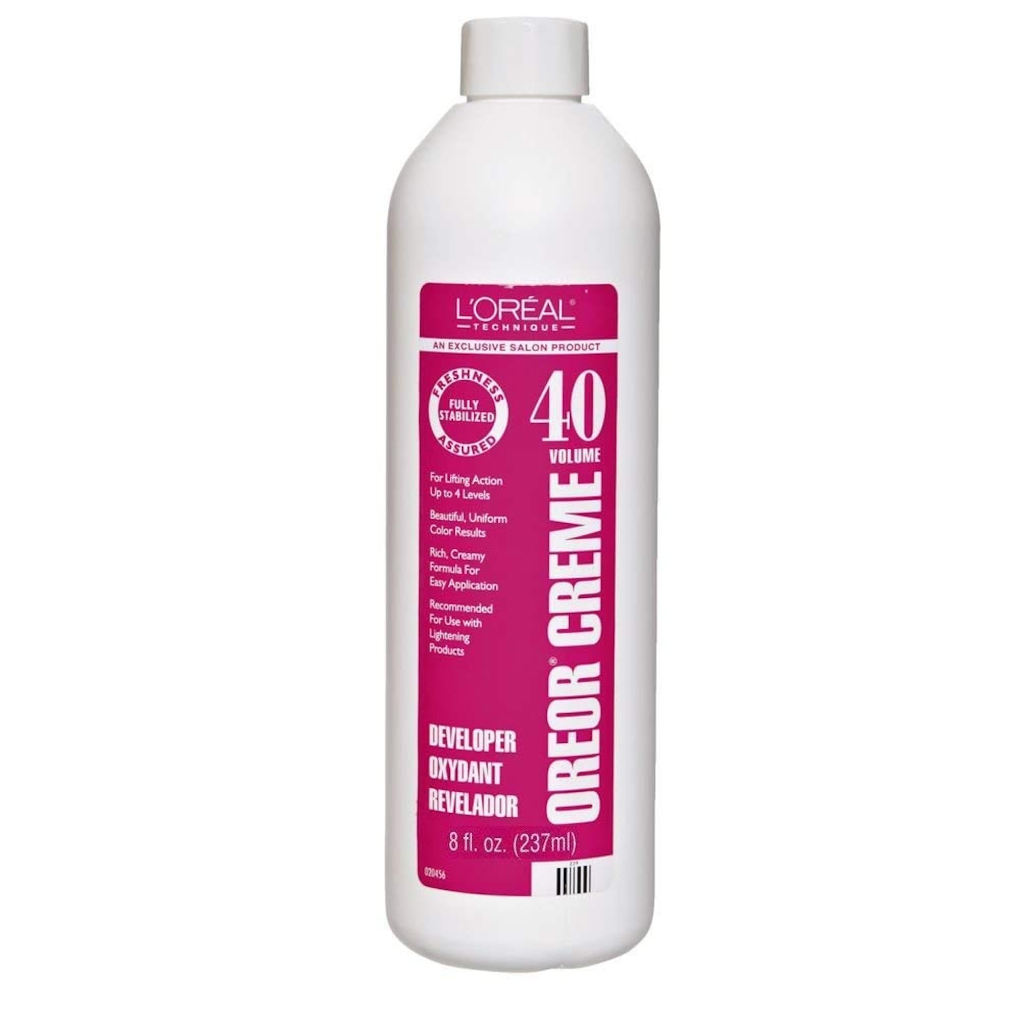 L'oreal Technique Oreor 40 Volume Developer Hair Color Developer Creamy Formula