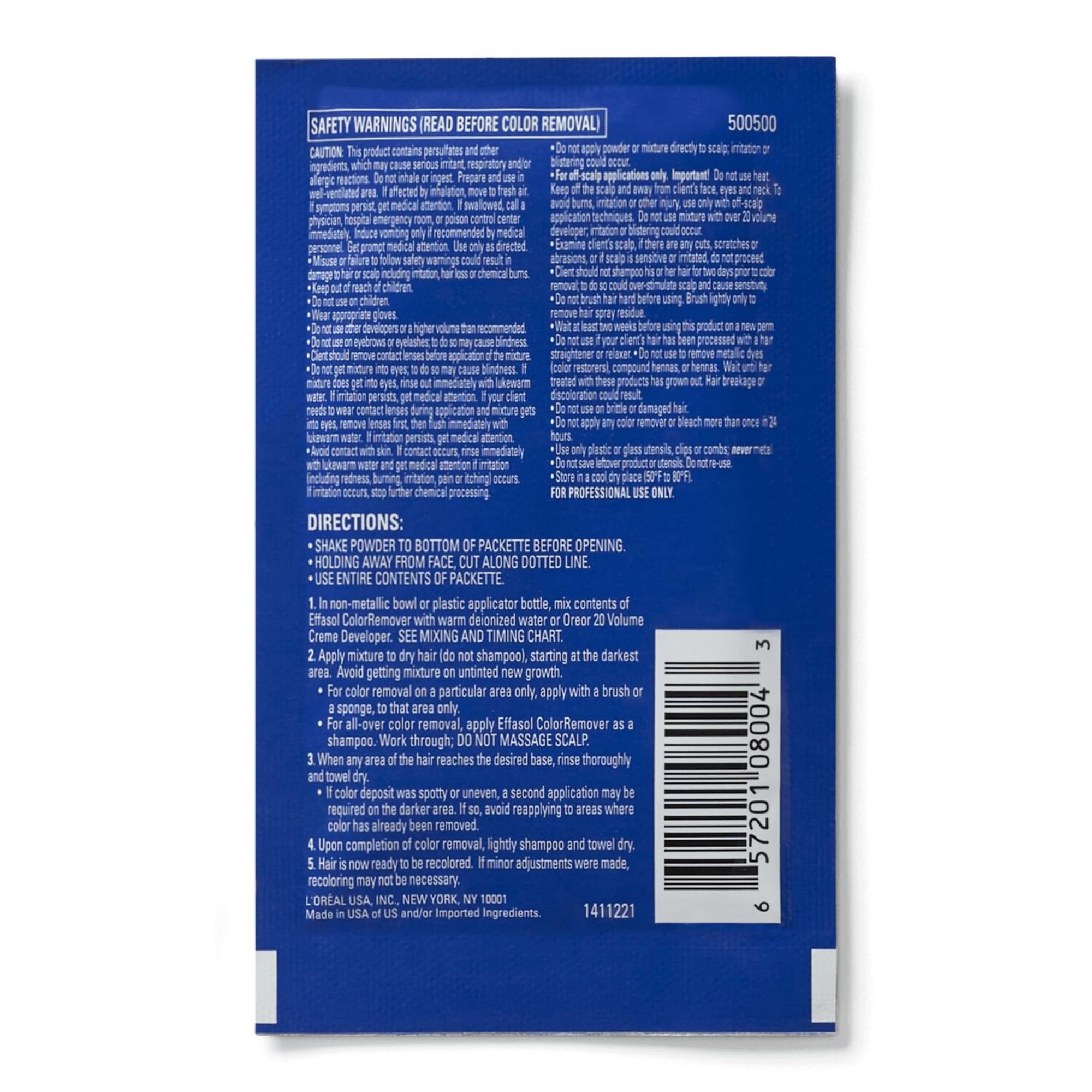 L'oreal Technique Quick Blue High Performance Hair Lightener Hair Bleaching - Thumbnail 2