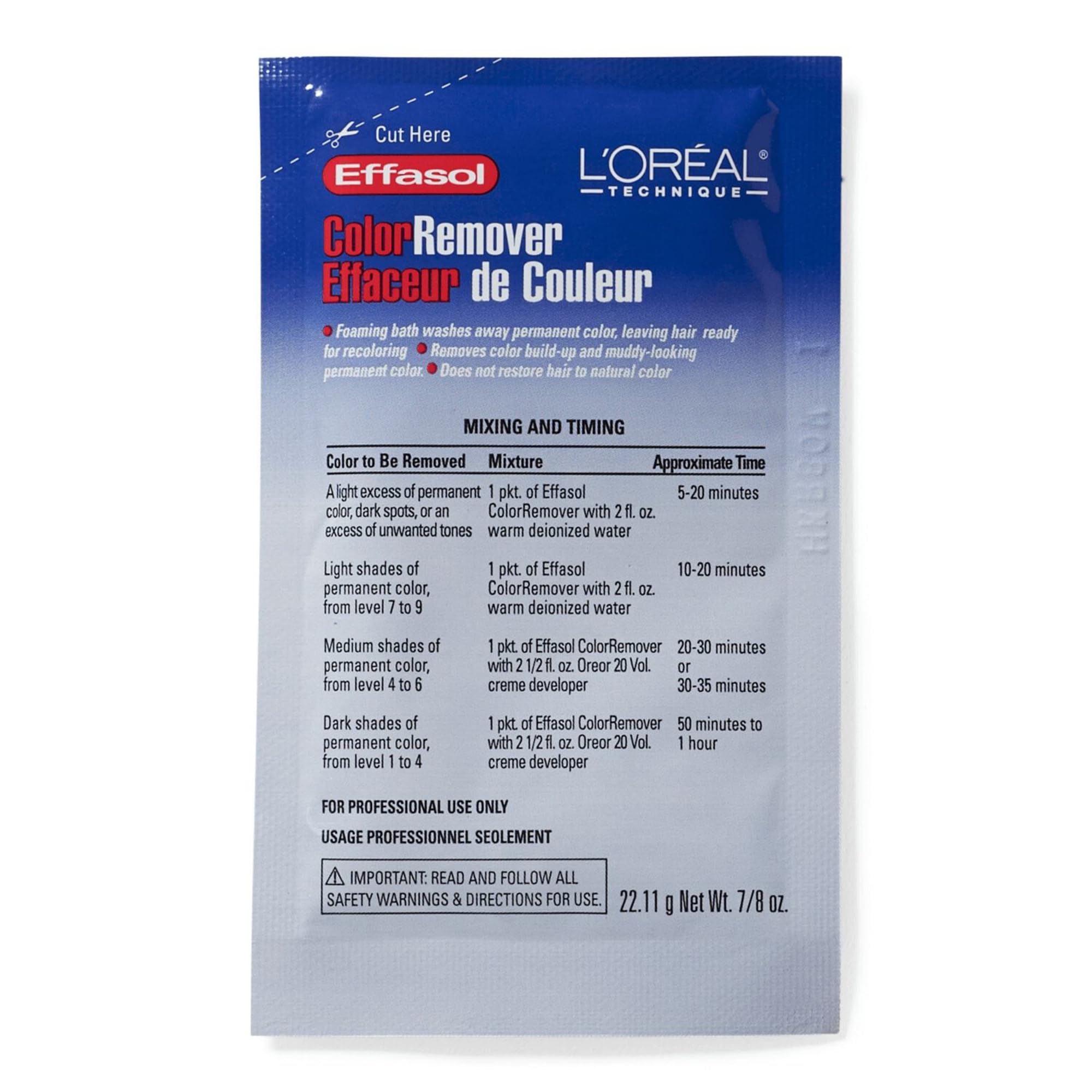 L'oreal Technique Quick Blue High Performance Hair Lightener Hair Bleaching