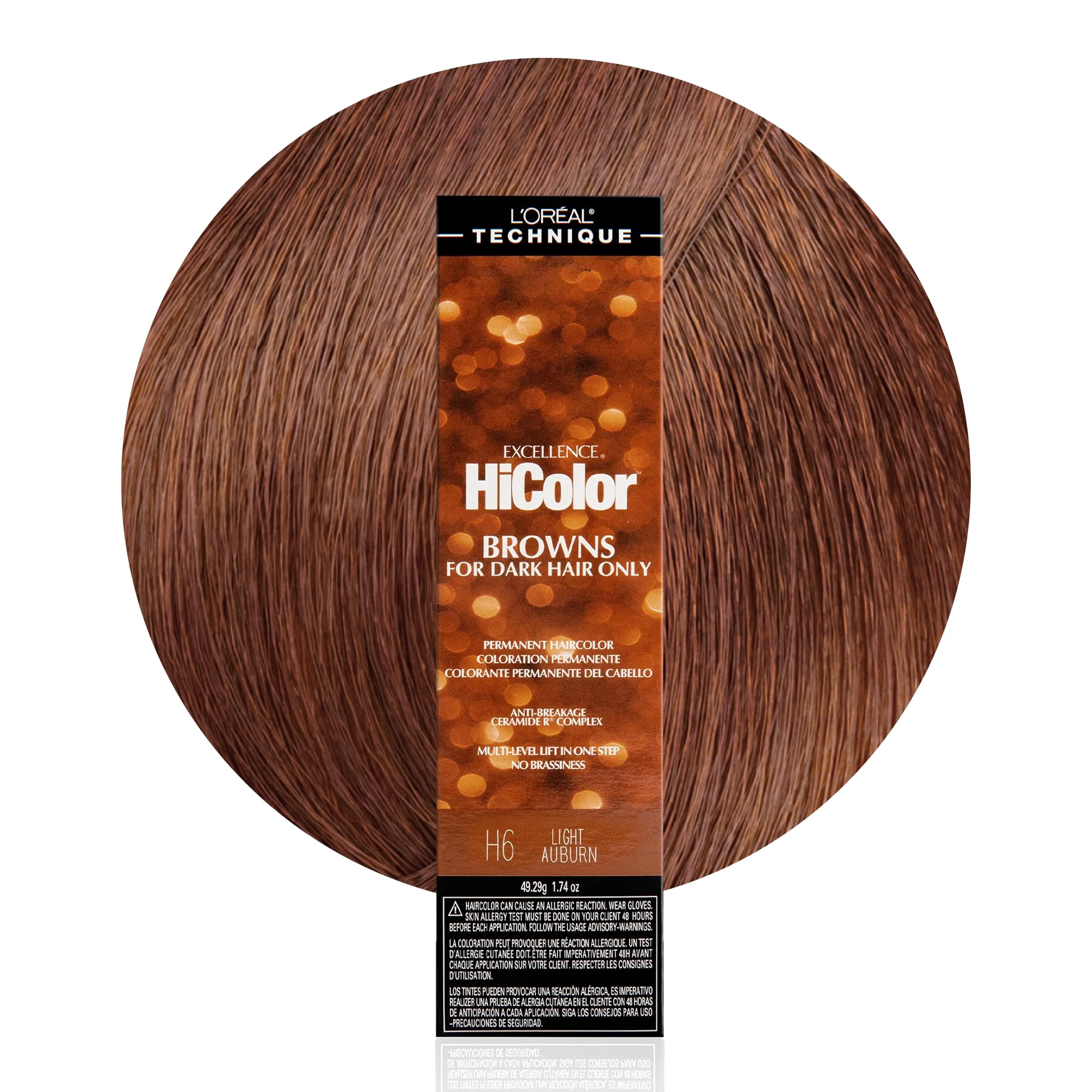 L'oreal Technique Hicolor Browns Blondes Permanent Hair Color Lifts Dark Hair