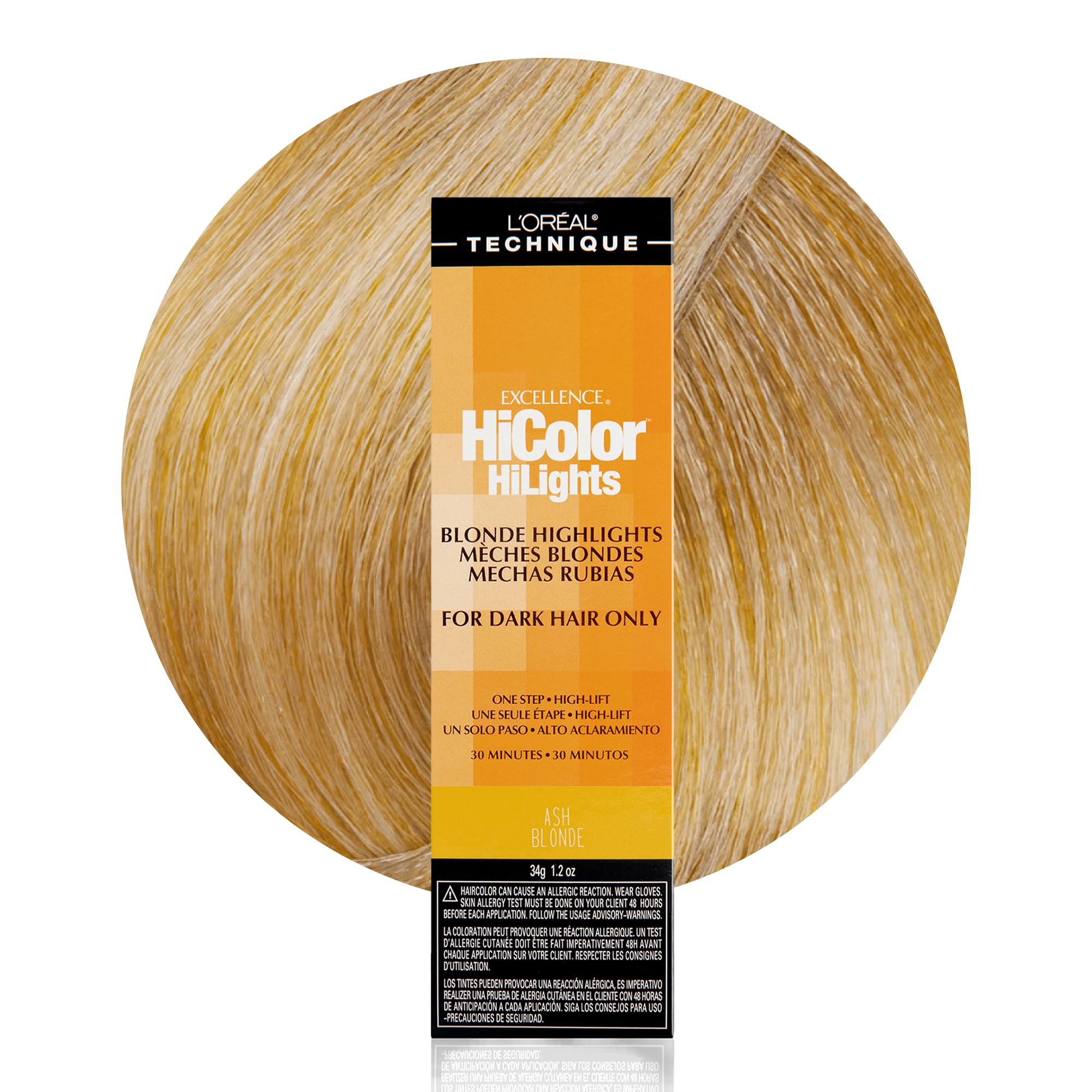 L'oreal Technique Hicolor Blond Hilights Permanent Hair Color for Dark Hair |