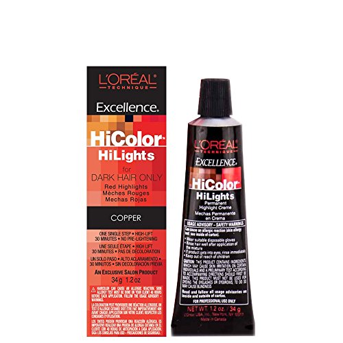 L'oreal Excellence Hicolor Copper Highlights 1.2 oz - Thumbnail 2