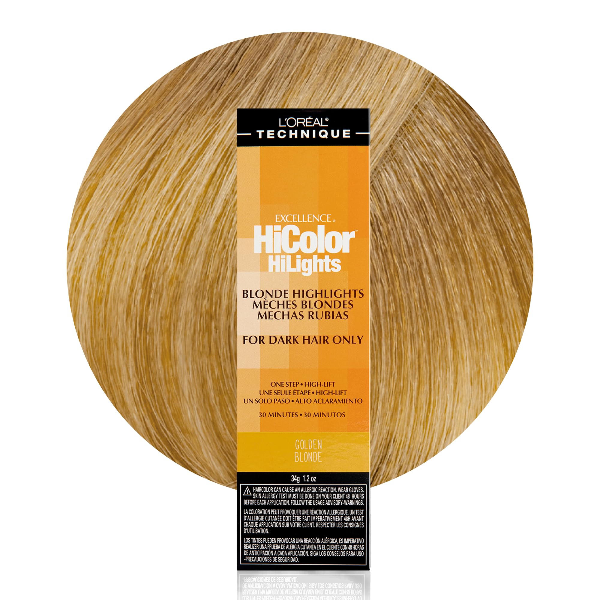 L'oreal Technique Hicolor Blond Hilights Permanent Hair Color for Dark Hair |