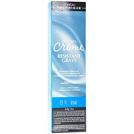 Loreal Excellence Resistant Gray Permanent Creme Haircolor Color 8x Medium - Thumbnail 3