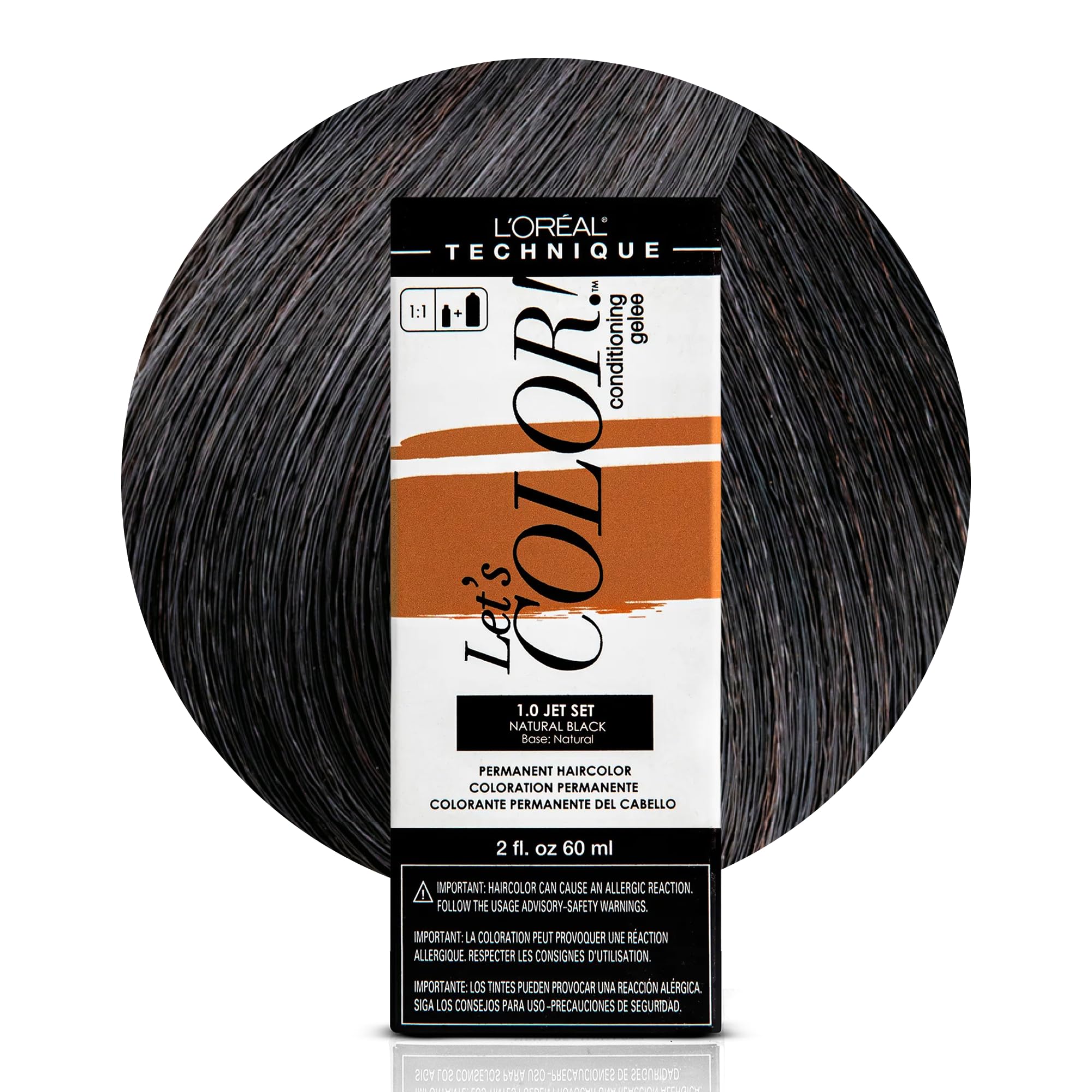 L'oreal Technique Let's Color Conditioning Gelee Permanent Hair Color High (Set)