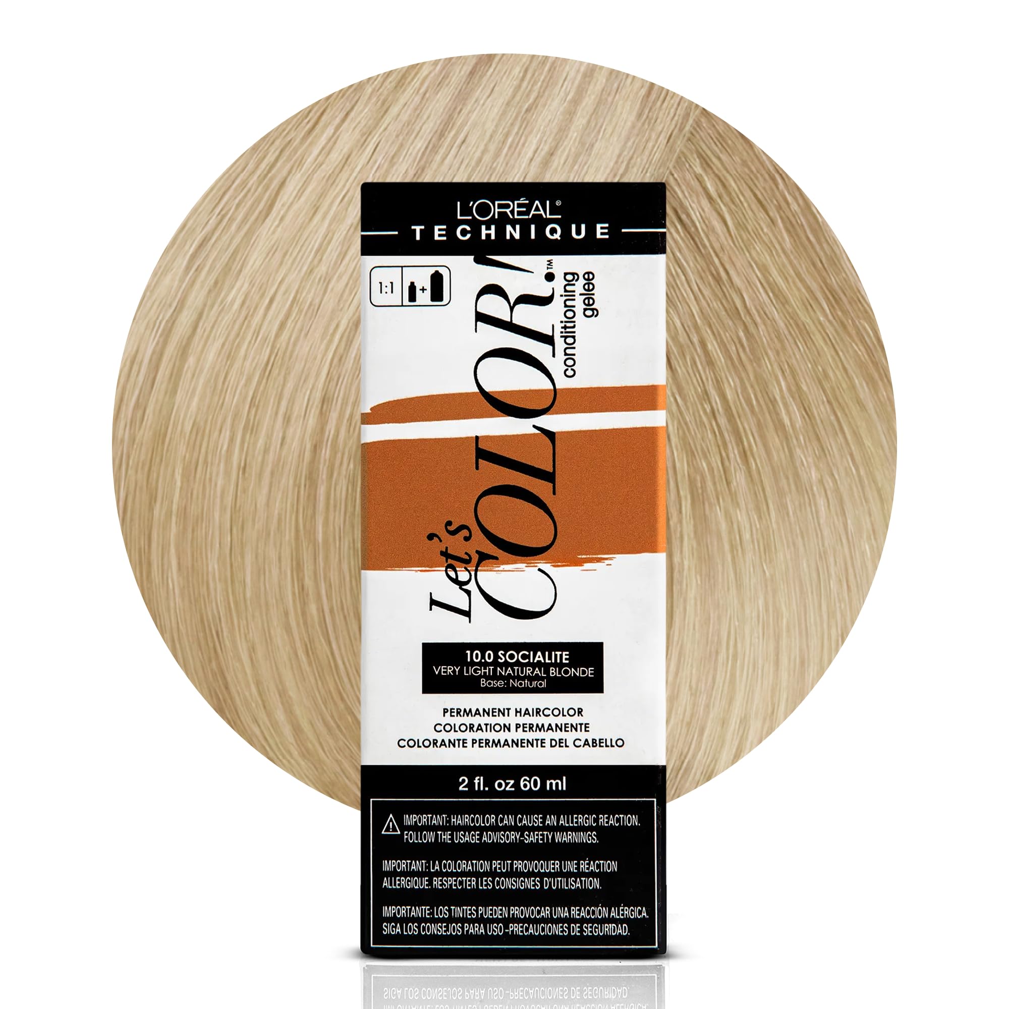 L'oreal Technique Let's Color Conditioning Gelee Permanent Hair Color High