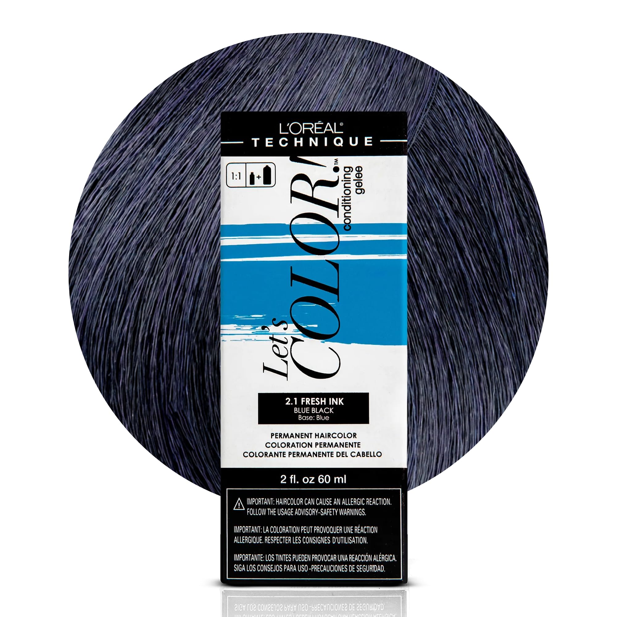 L'oreal Technique Let's Color Conditioning Gelee Permanent Hair Color High