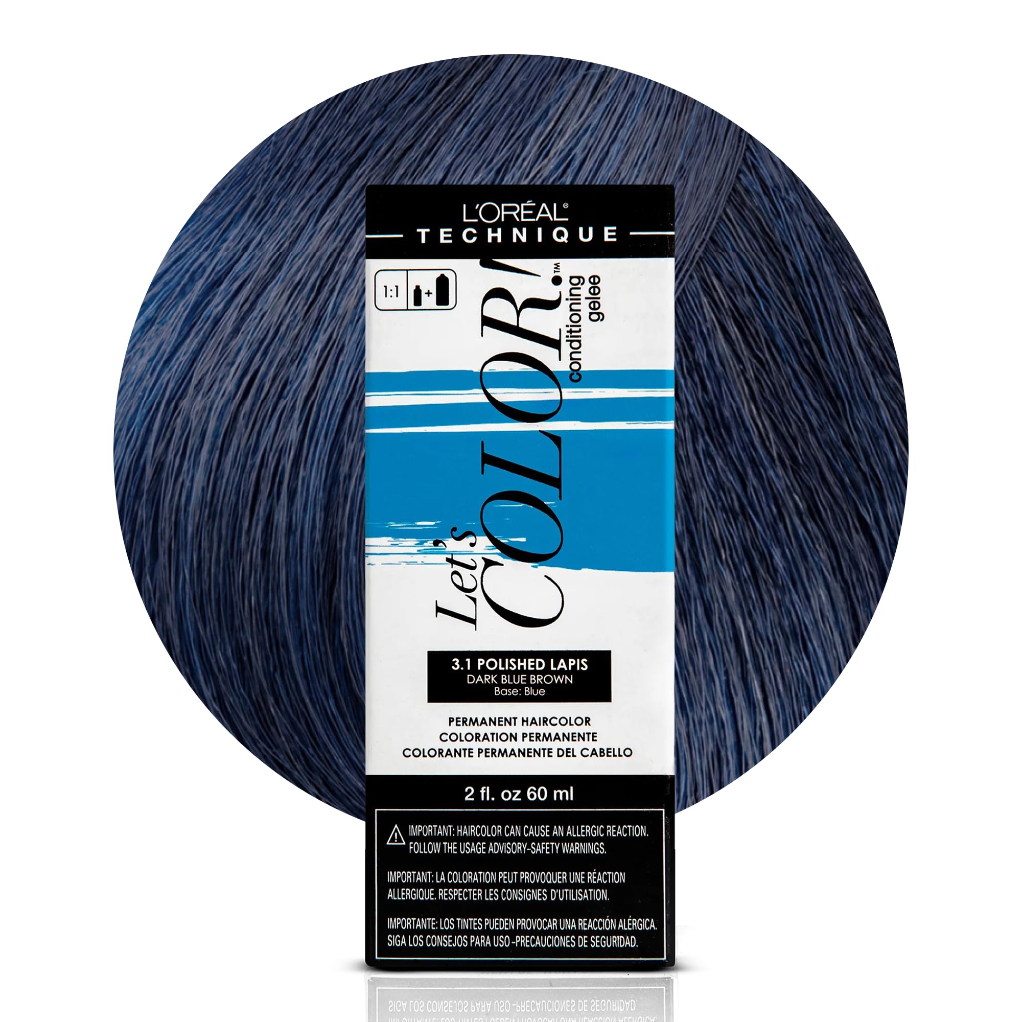 L'oreal Technique Let's Color Conditioning Gelee Permanent Hair Color High