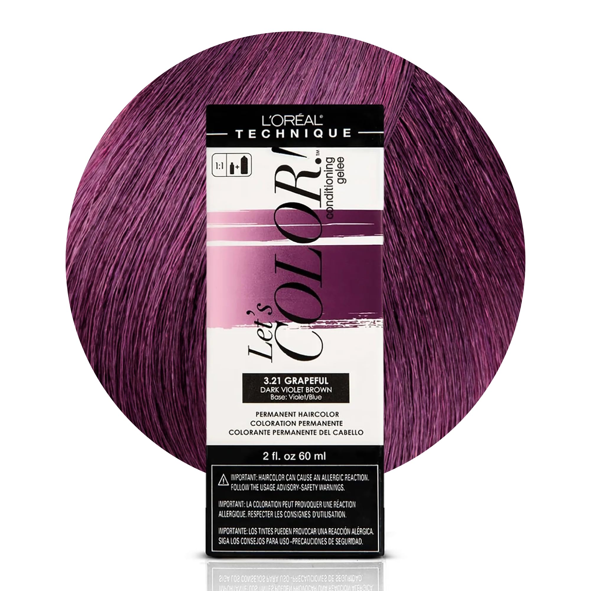 L'oreal Technique Let's Color Conditioning Gelee Permanent Hair Color High
