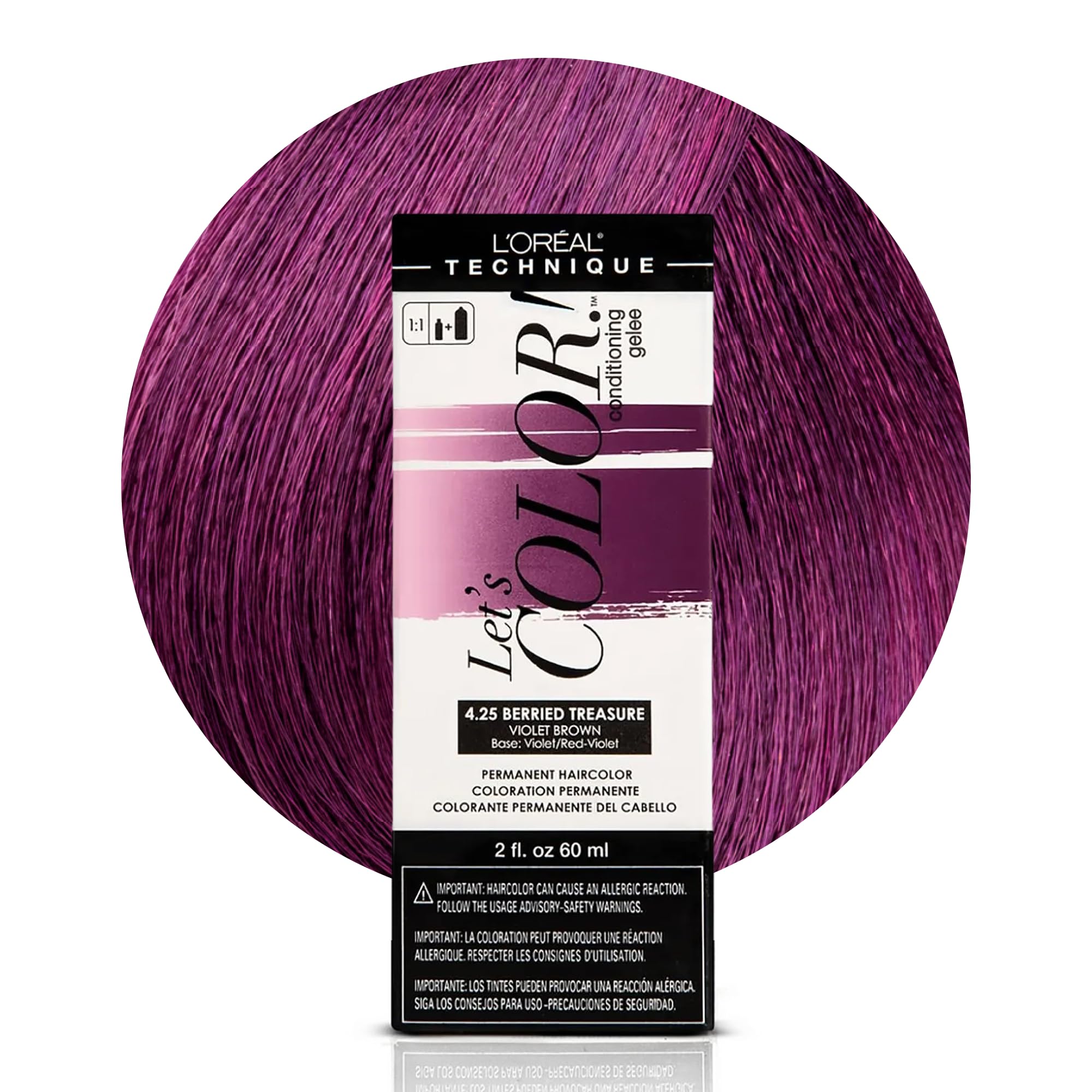 L'oreal Technique Let's Color Conditioning Gelee Permanent Hair Color High