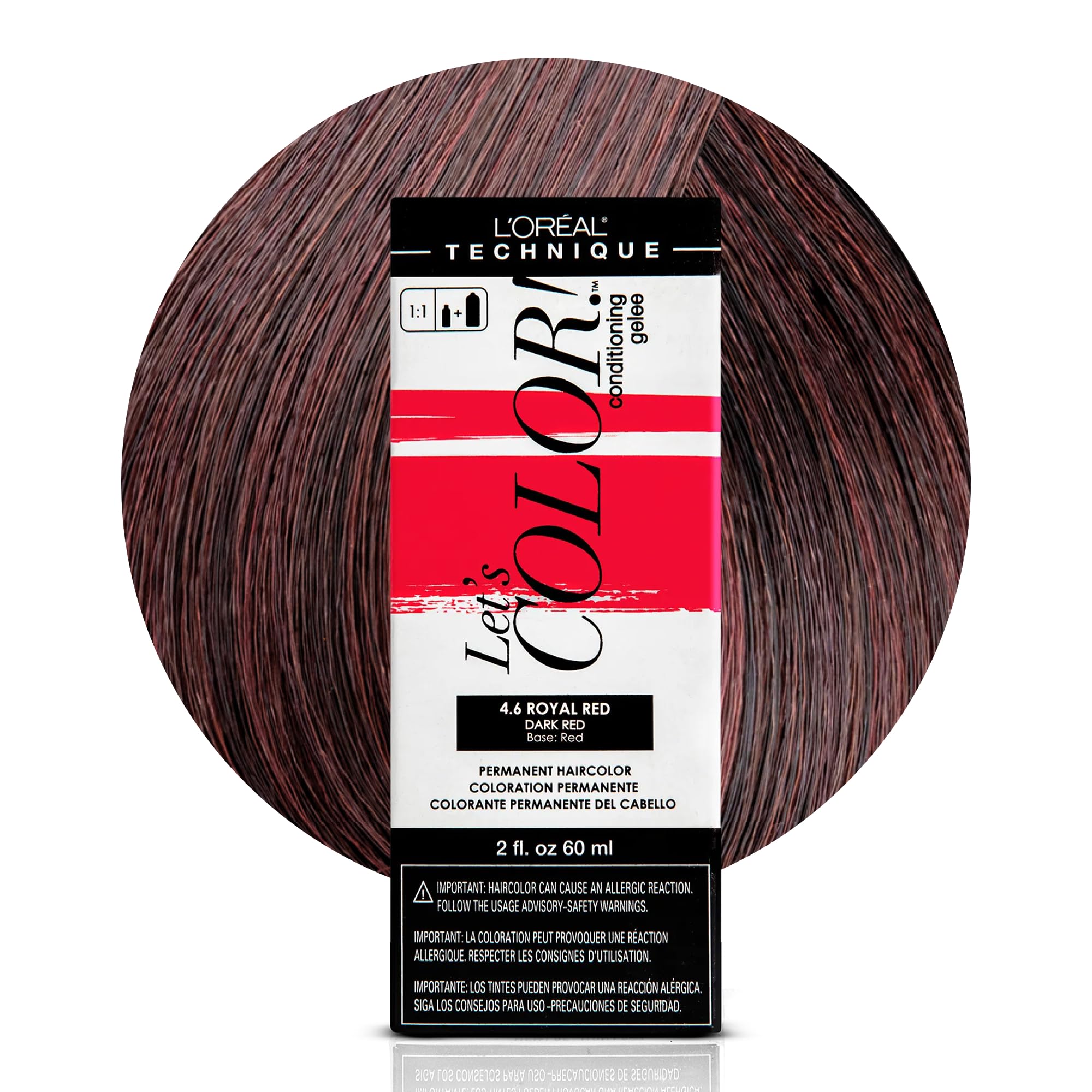 L'oreal Technique Let's Color Conditioning Gelee Permanent Hair Color High