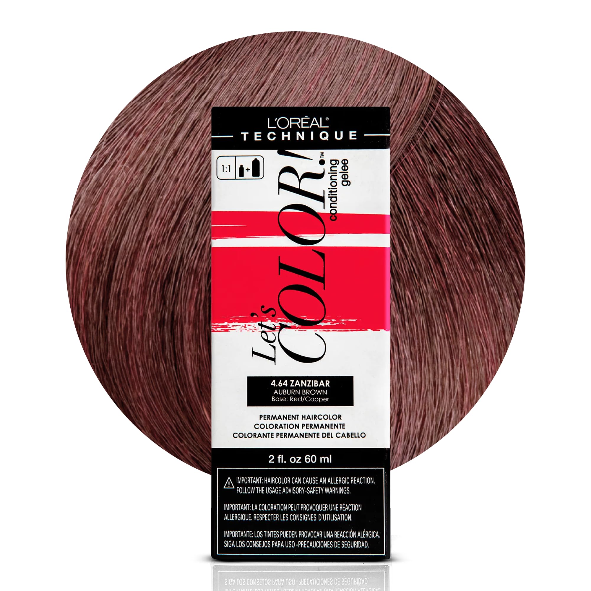 L'oreal Technique Let's Color Conditioning Gelee Permanent Hair Color High