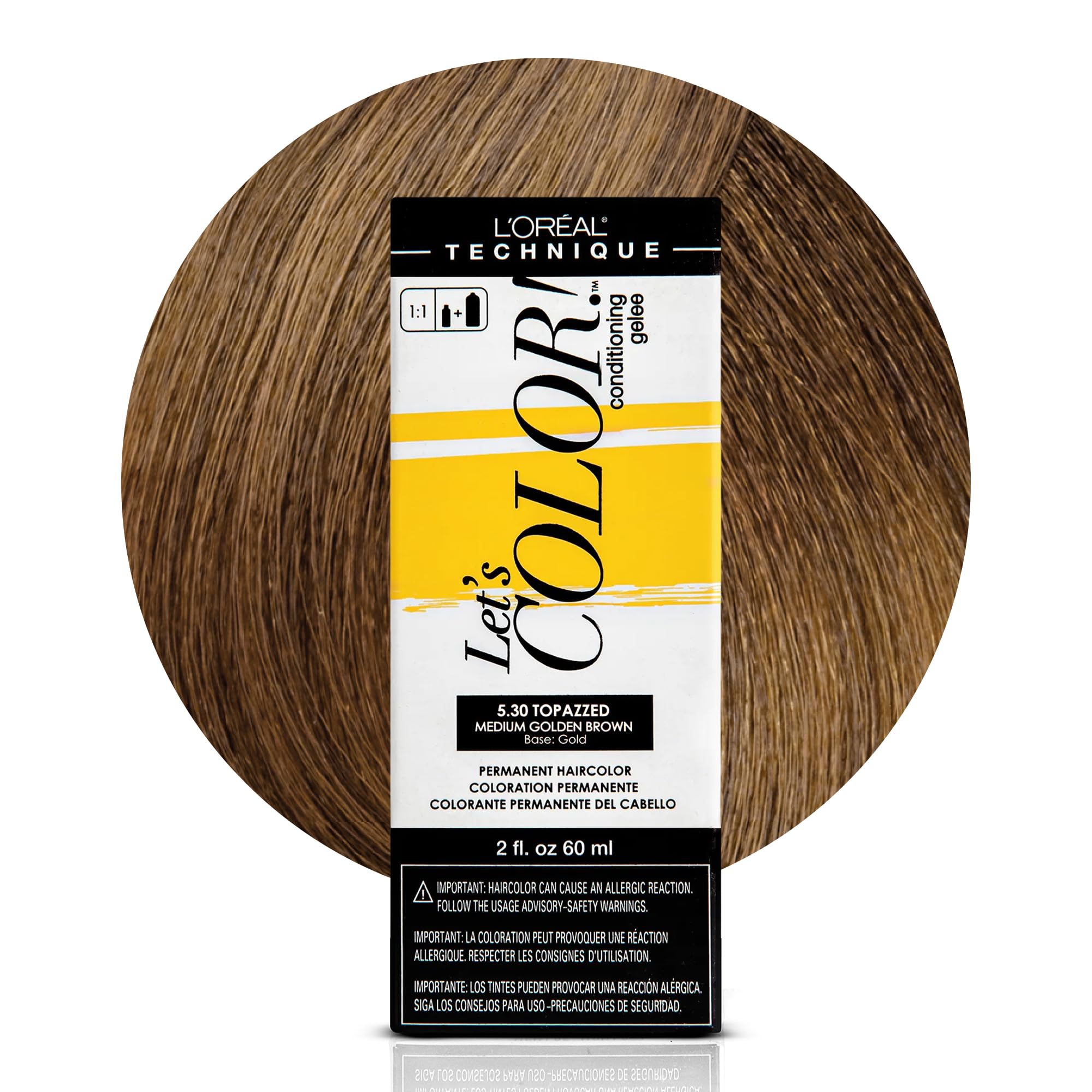 L'oreal Technique Let's Color Conditioning Gelee Permanent Hair Color High