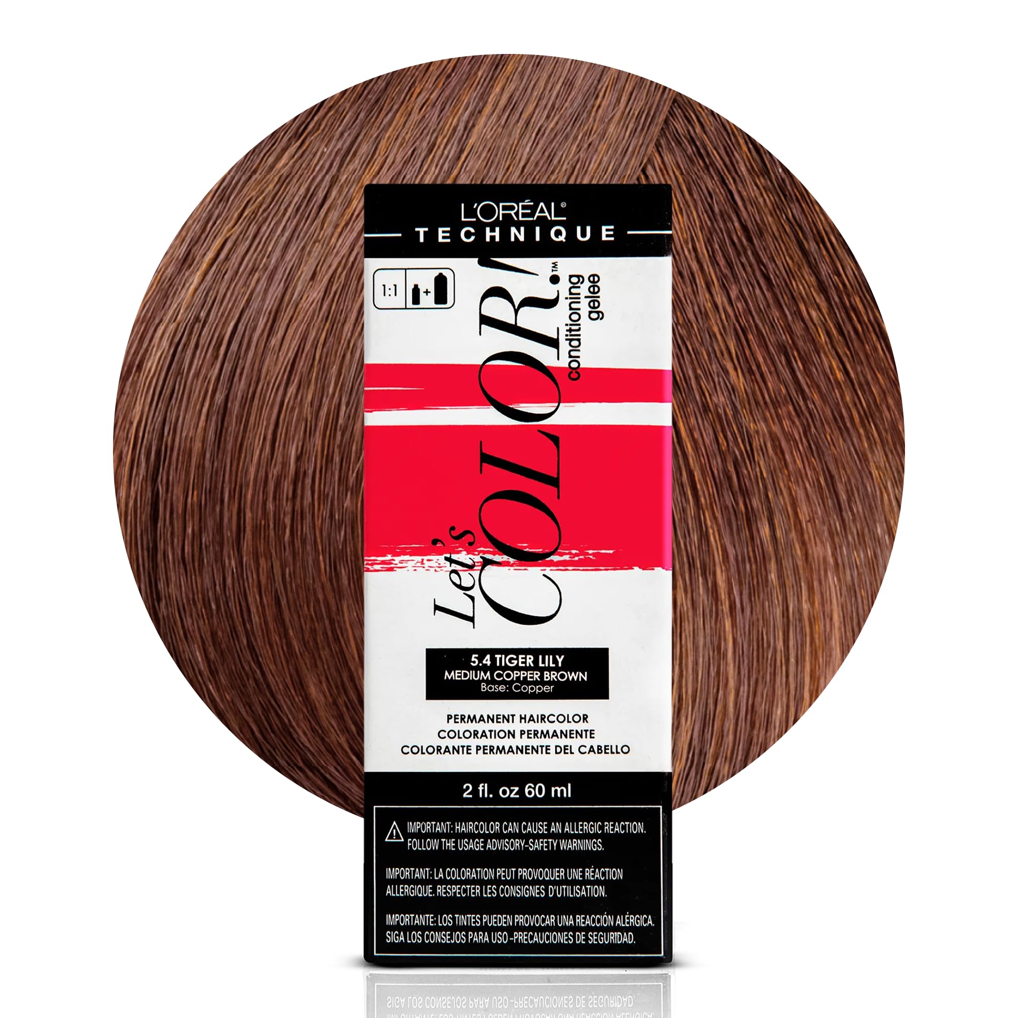 L'oreal Technique Let's Color Conditioning Gelee Permanent Hair Color High