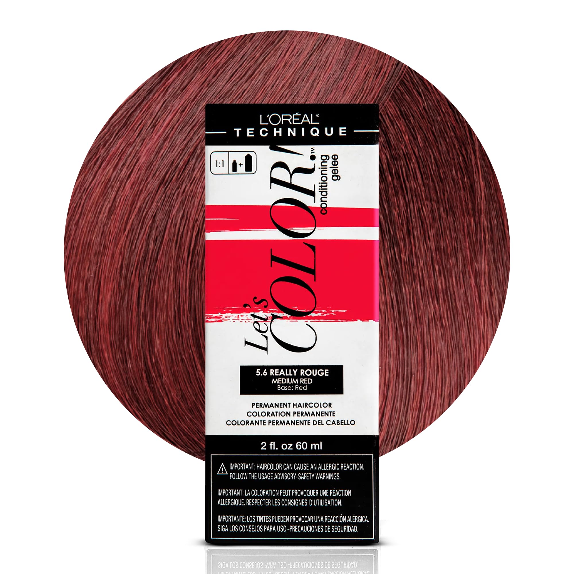 L'oreal Technique Let's Color Conditioning Gelee Permanent Hair Color High