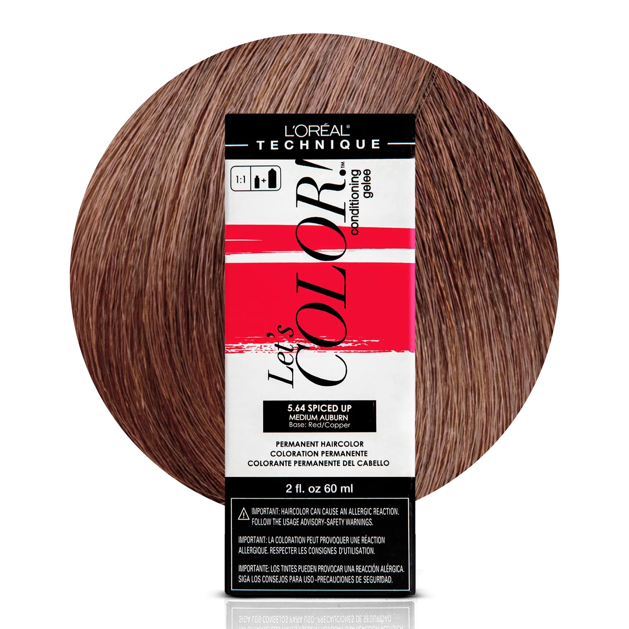 L'oreal Technique Let's Color Conditioning Gelee Permanent Hair Color High